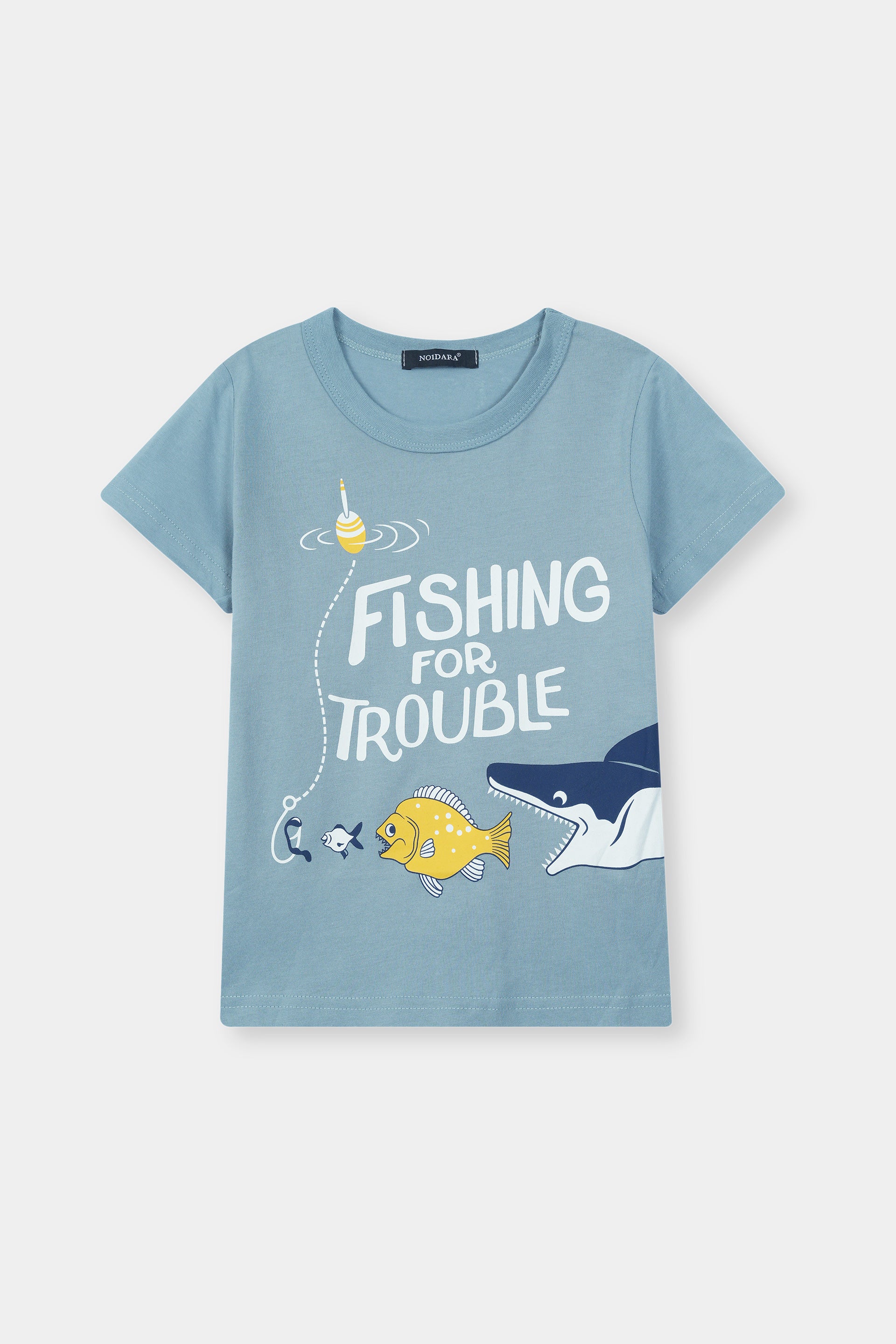 Boys 100% Imported Soft Cotton Graphics Printed T-Shirt