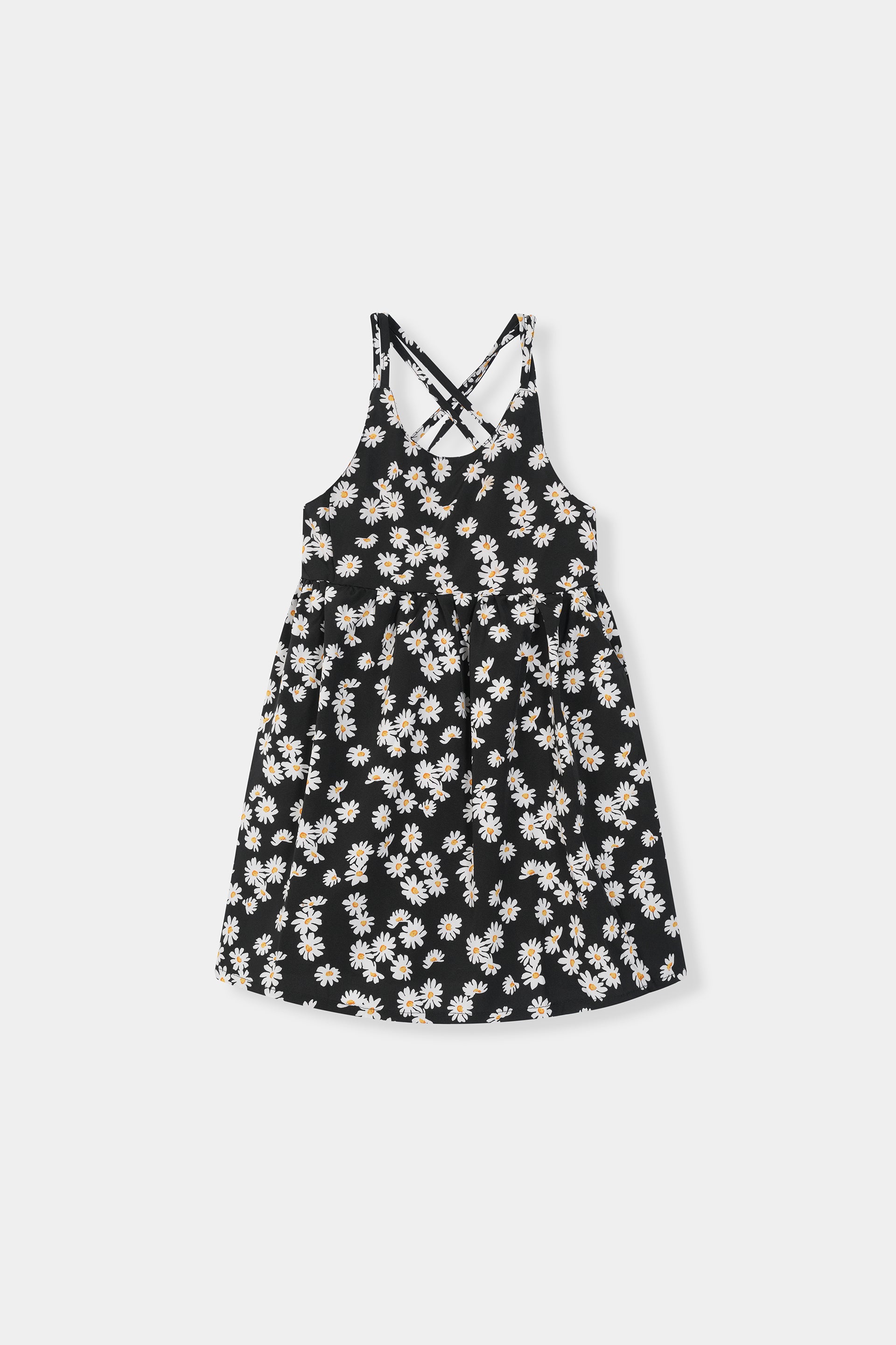Girls 100% Imported Soft Cotton All Over Flower Printed Frock