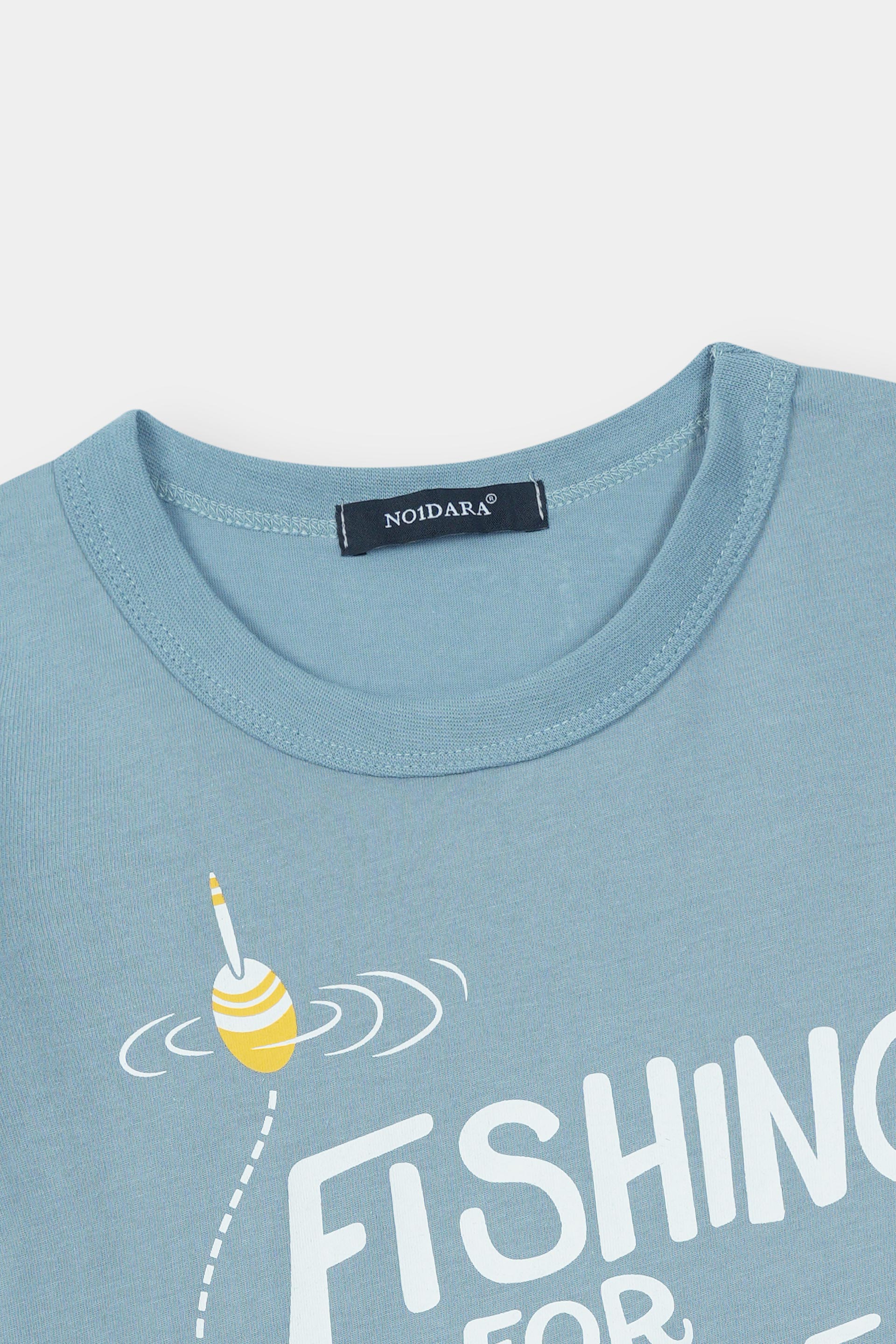 Boys 100% Imported Soft Cotton Graphics Printed T-Shirt