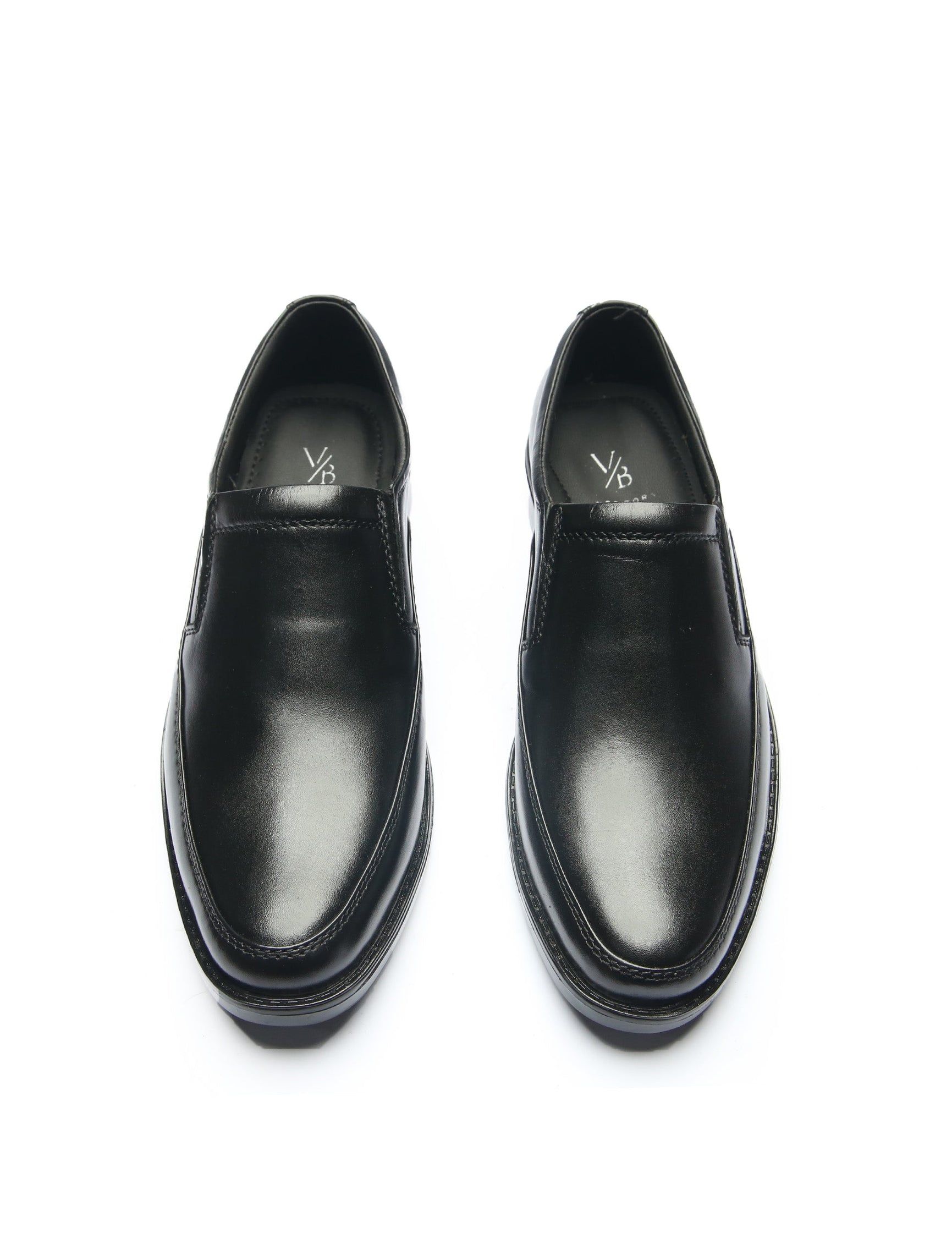 Pure Leather Rubber Sole Shoes 5816