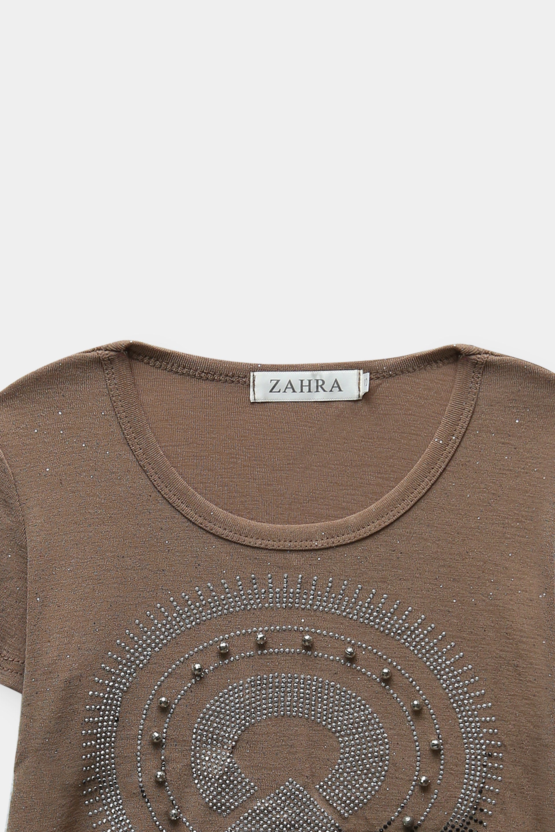 Girls Imported Cotton Graphics Printed Top