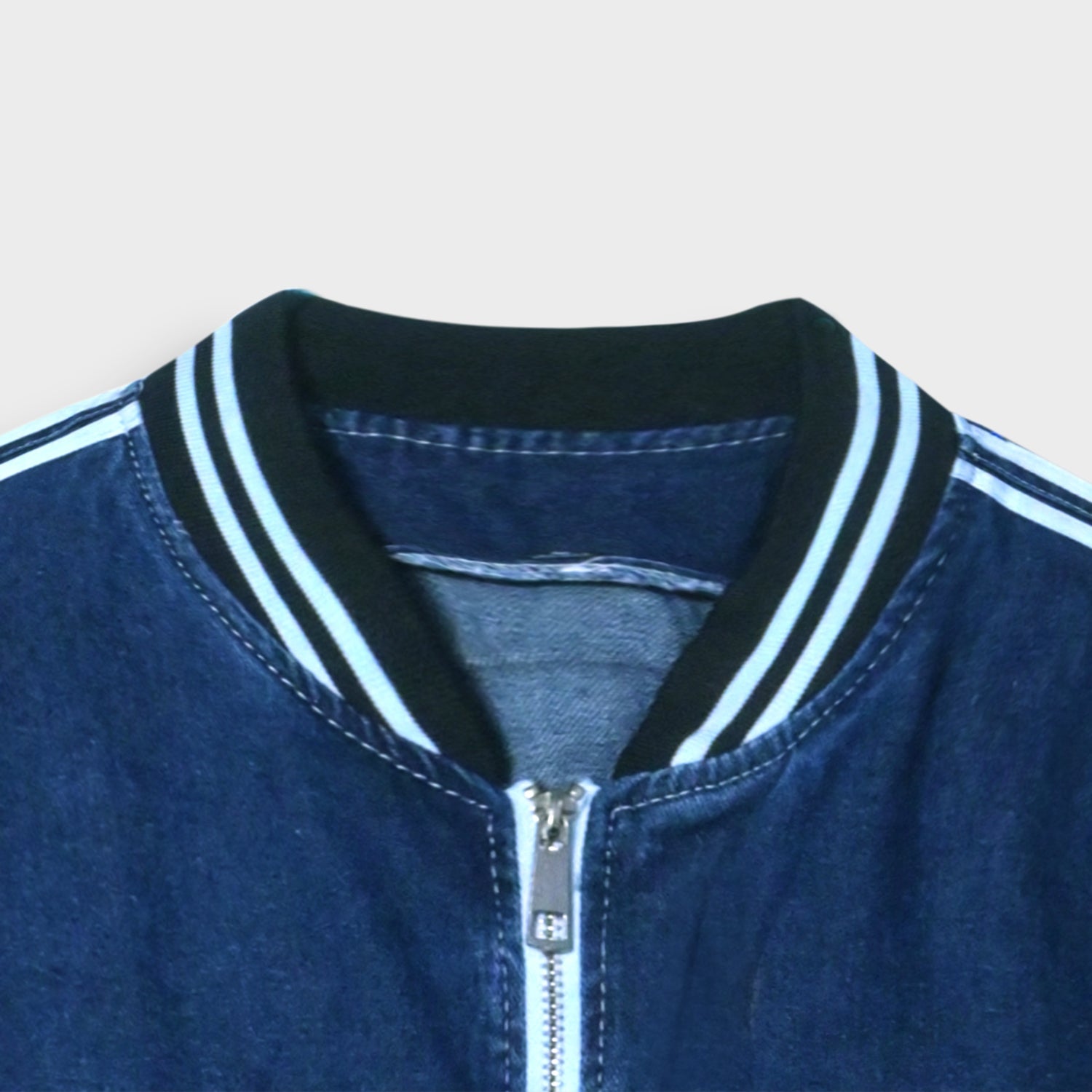 Imported Unisex Premium Quality Embroidered Patch Denim Jacket