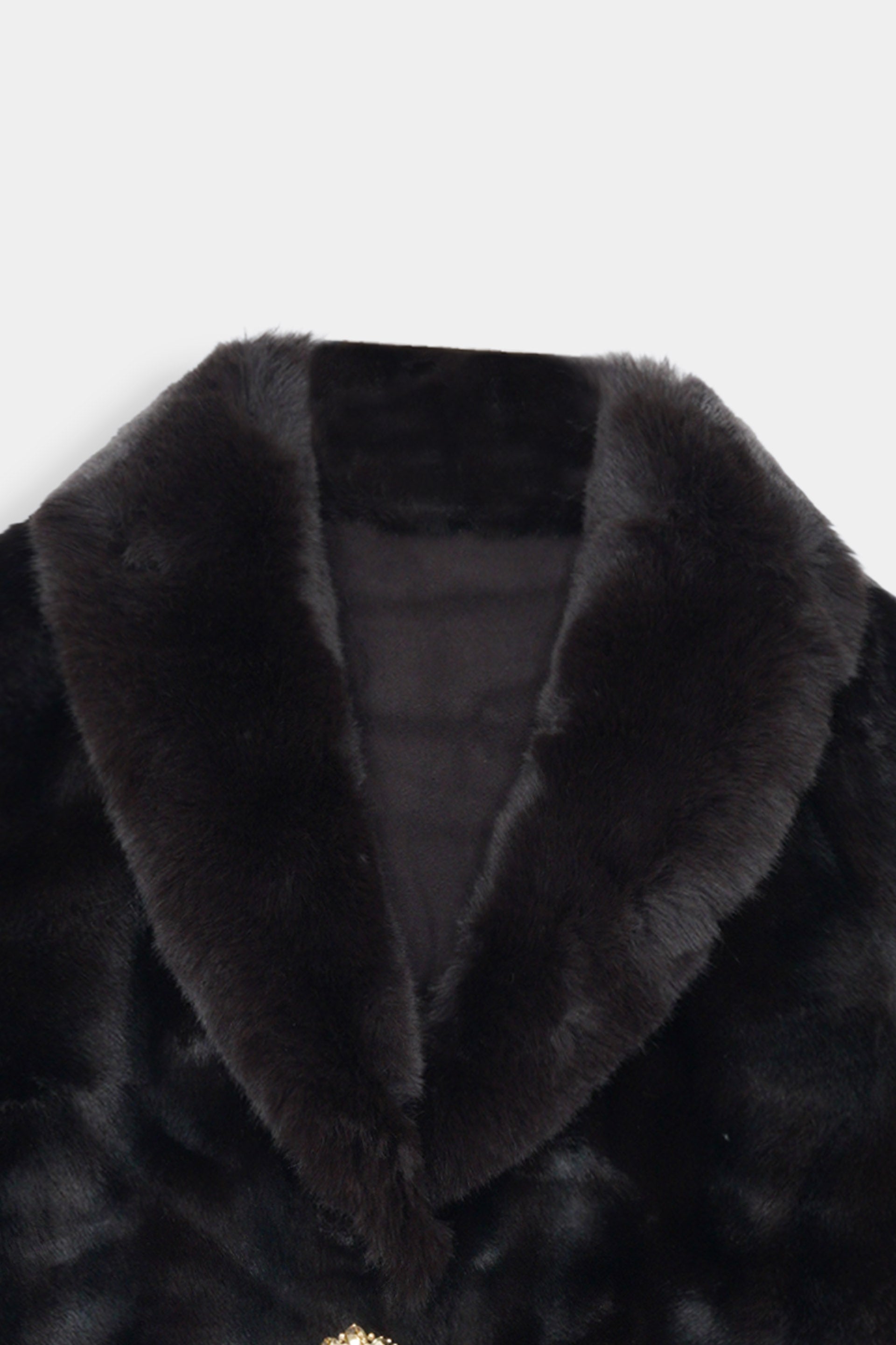 Women Imported Russian Fluffy Long Coat