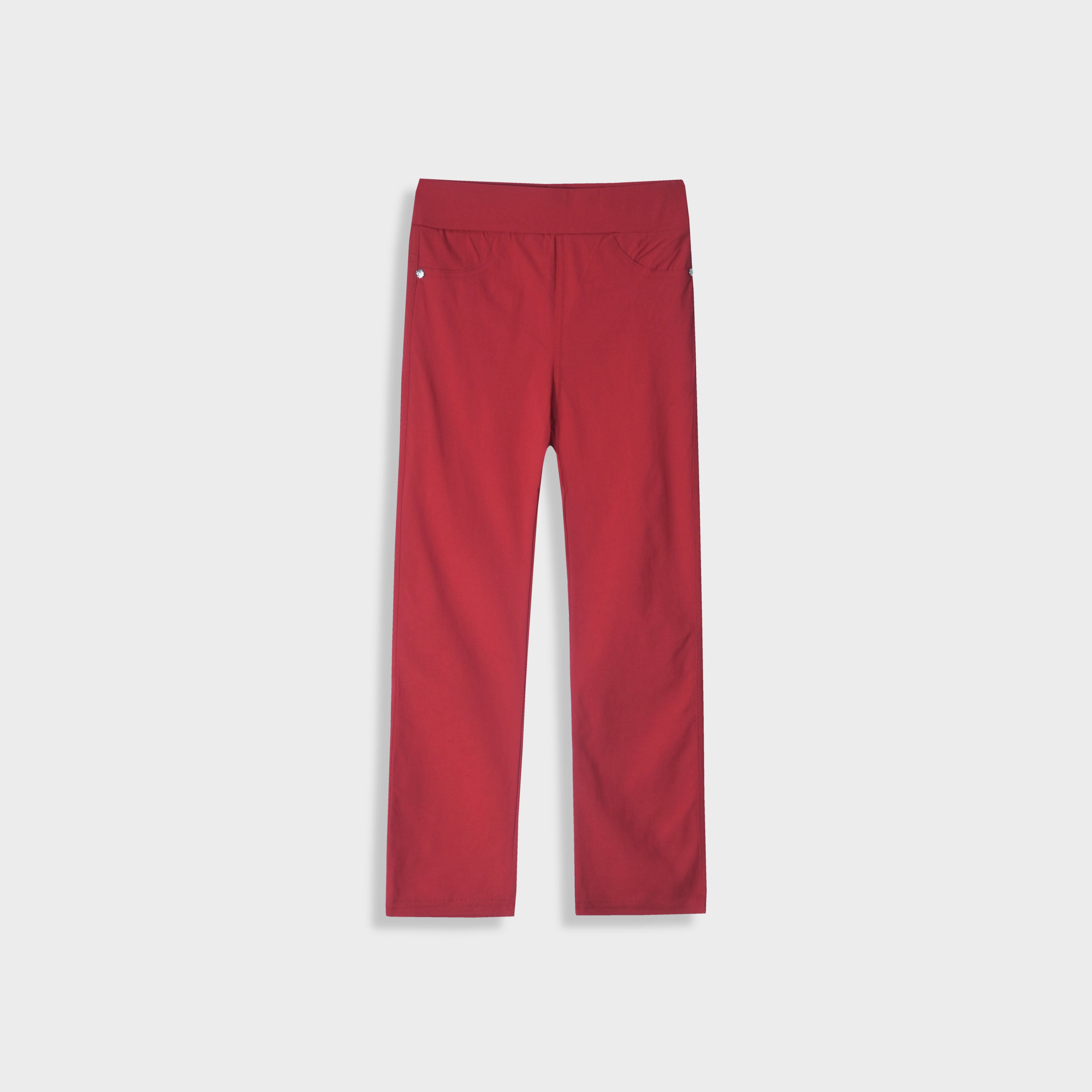 Imported Red Pant Tights For Girls