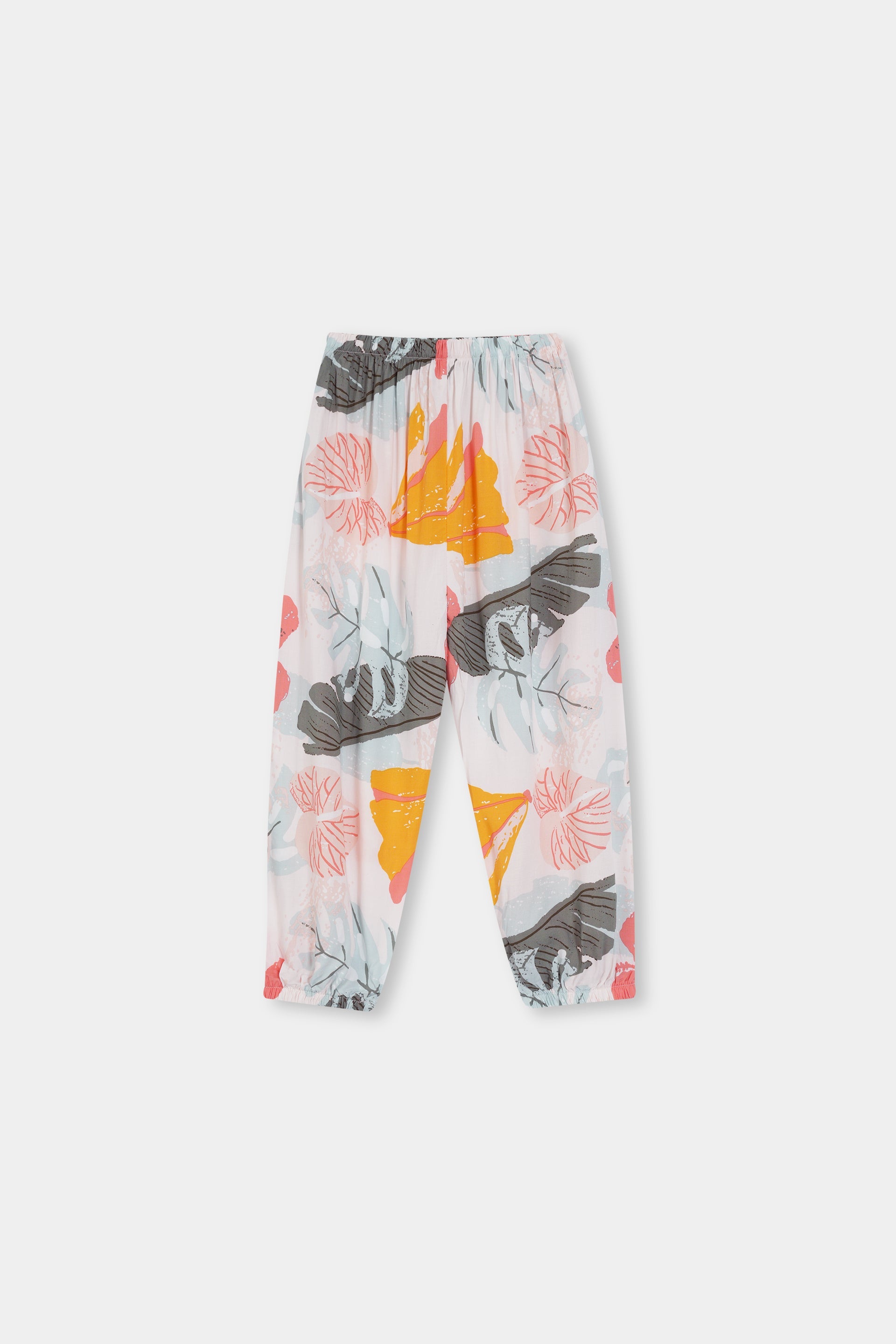 Girls 100% Imported Soft Cotton Floral Printed Trouser