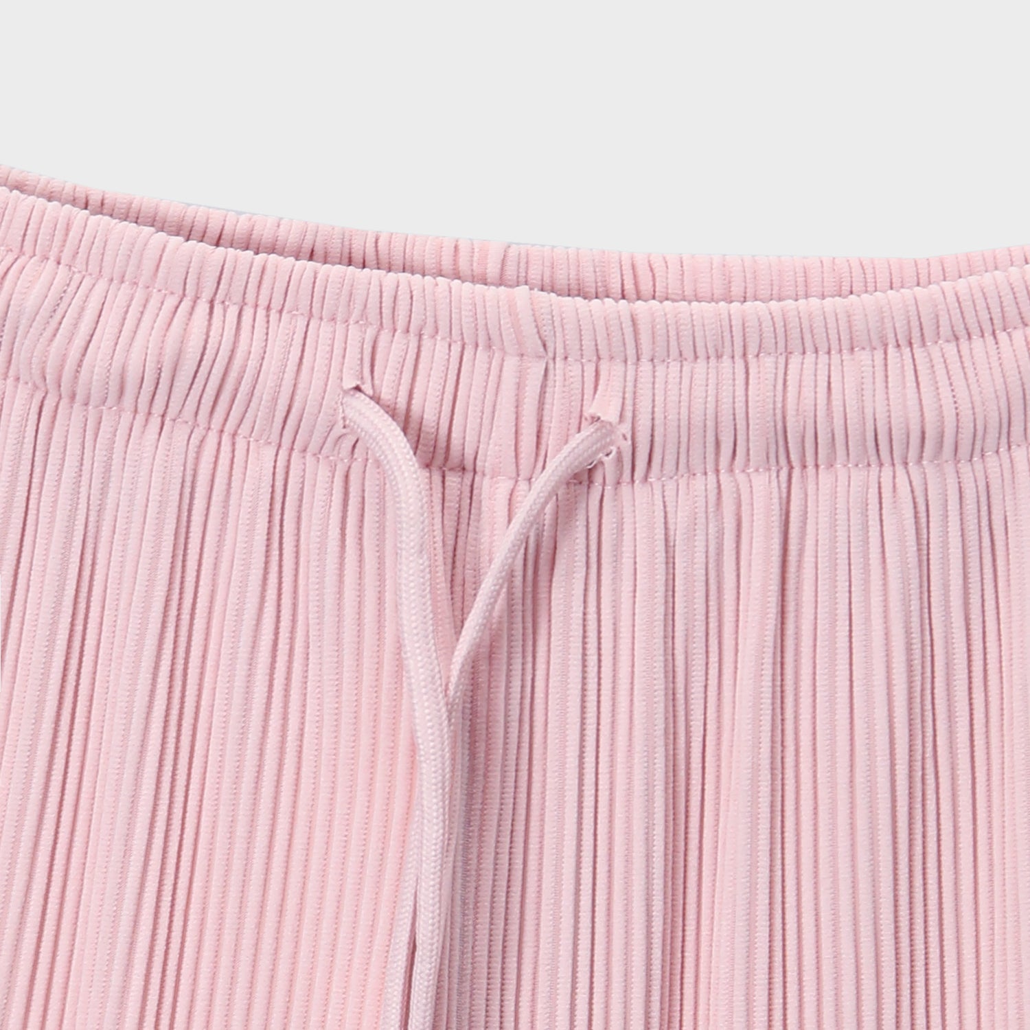 Imported Chifon Baby Pink Bell Bottom Plazo Trouser For Girls