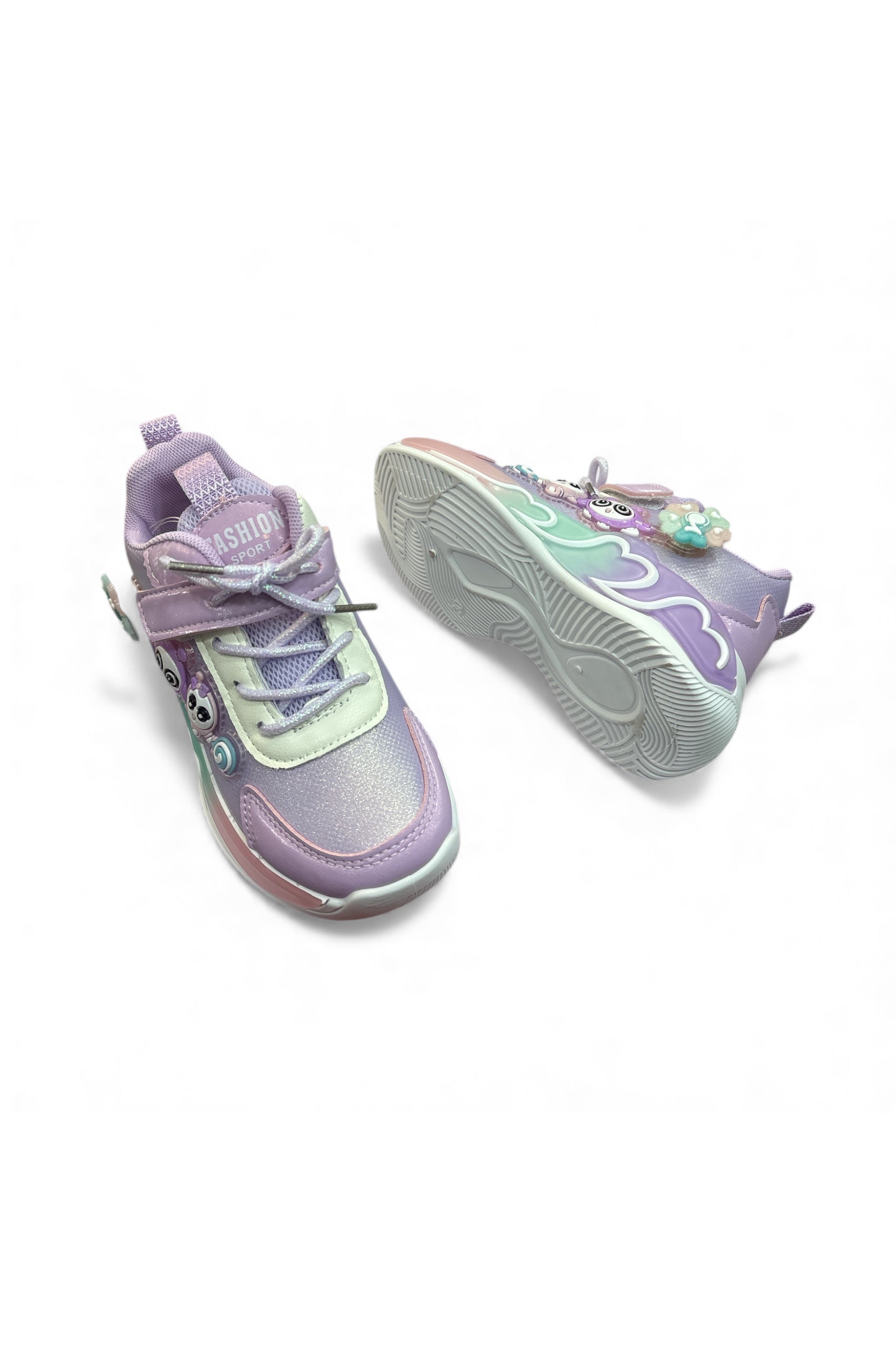 Panda Pop Sparkle Imported girls Jogers G-445