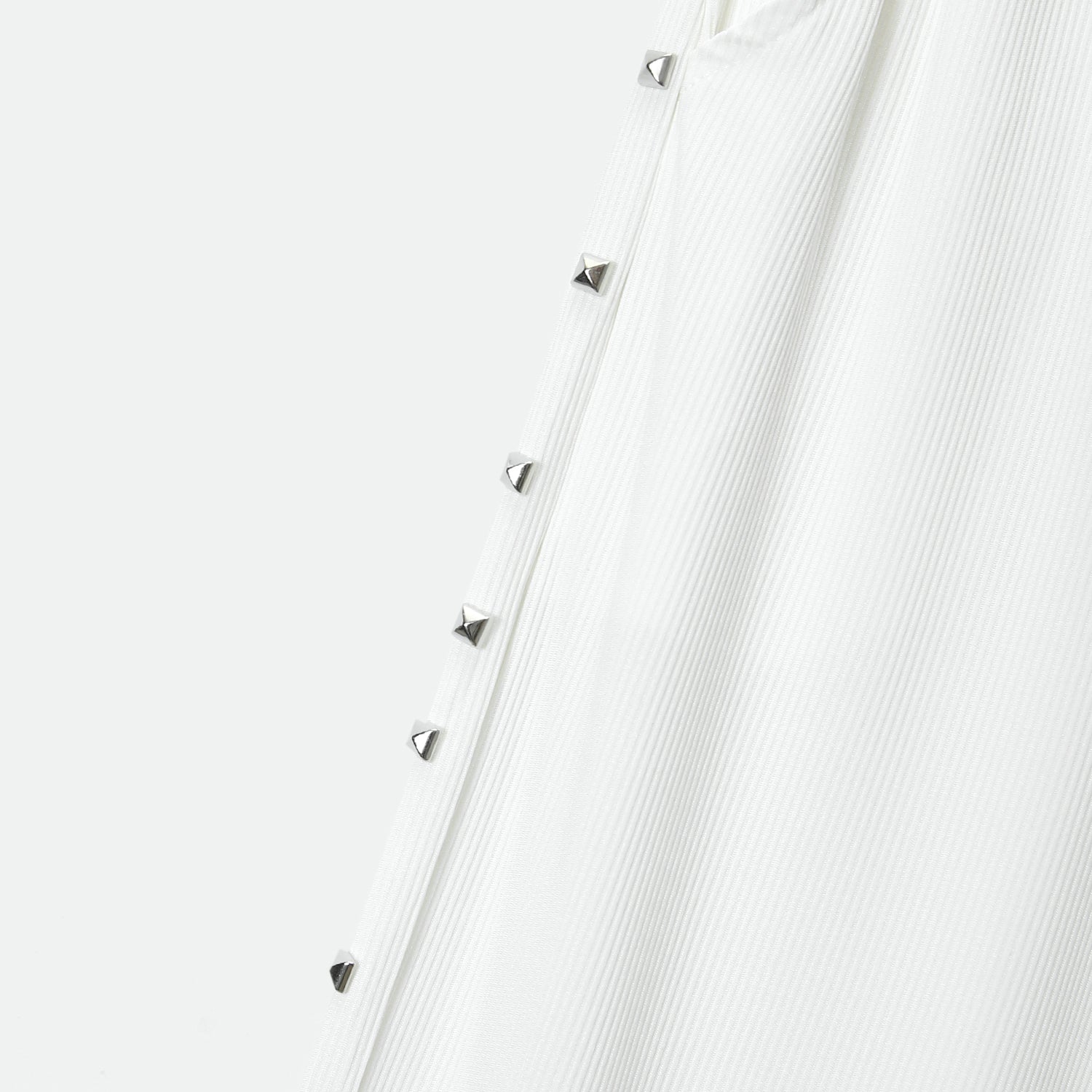 Imported Chifon White Bell Bottom Plazo Trouser For Girls