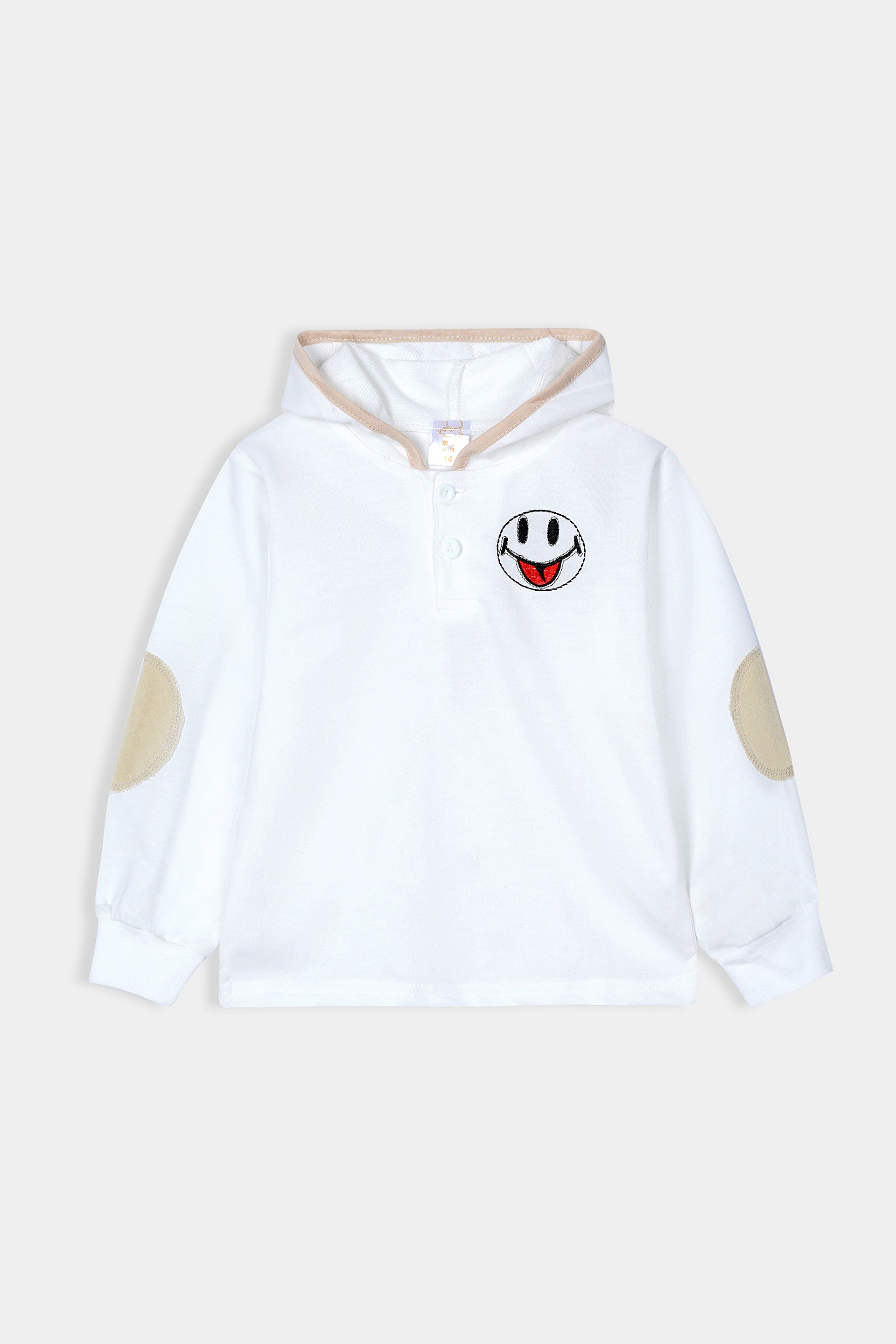 Kids Imported Pull Over Soft Cotton Printed Hoodie