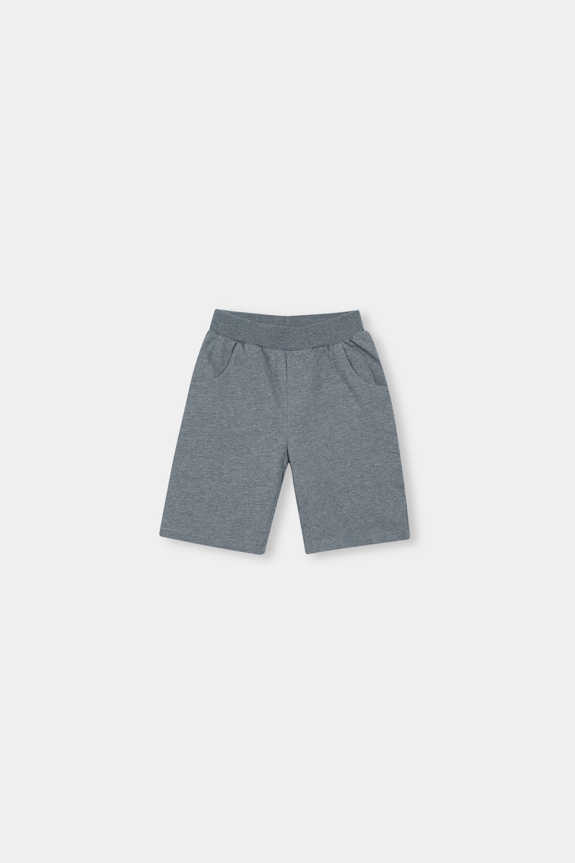 Kids 100% Imported Soft Cotton Dark Grey Shorts