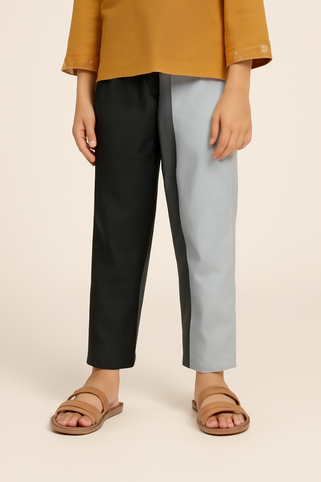 Boys100%Imported Soft Cotton Cut & Sew 3 Quarter Trouser