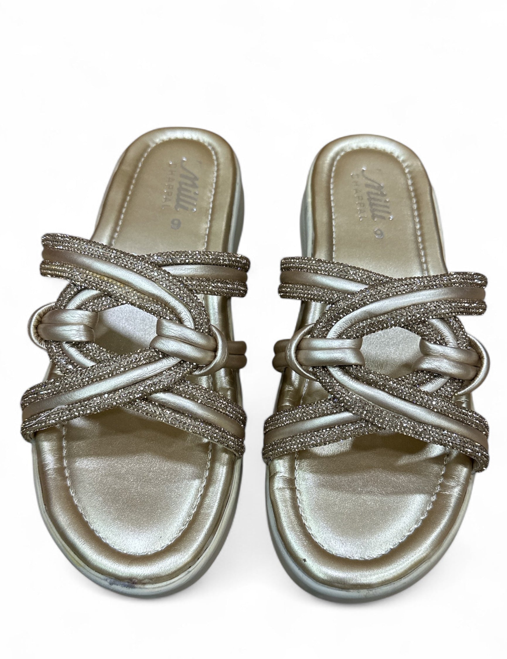 Ladies fancy reep pu sole