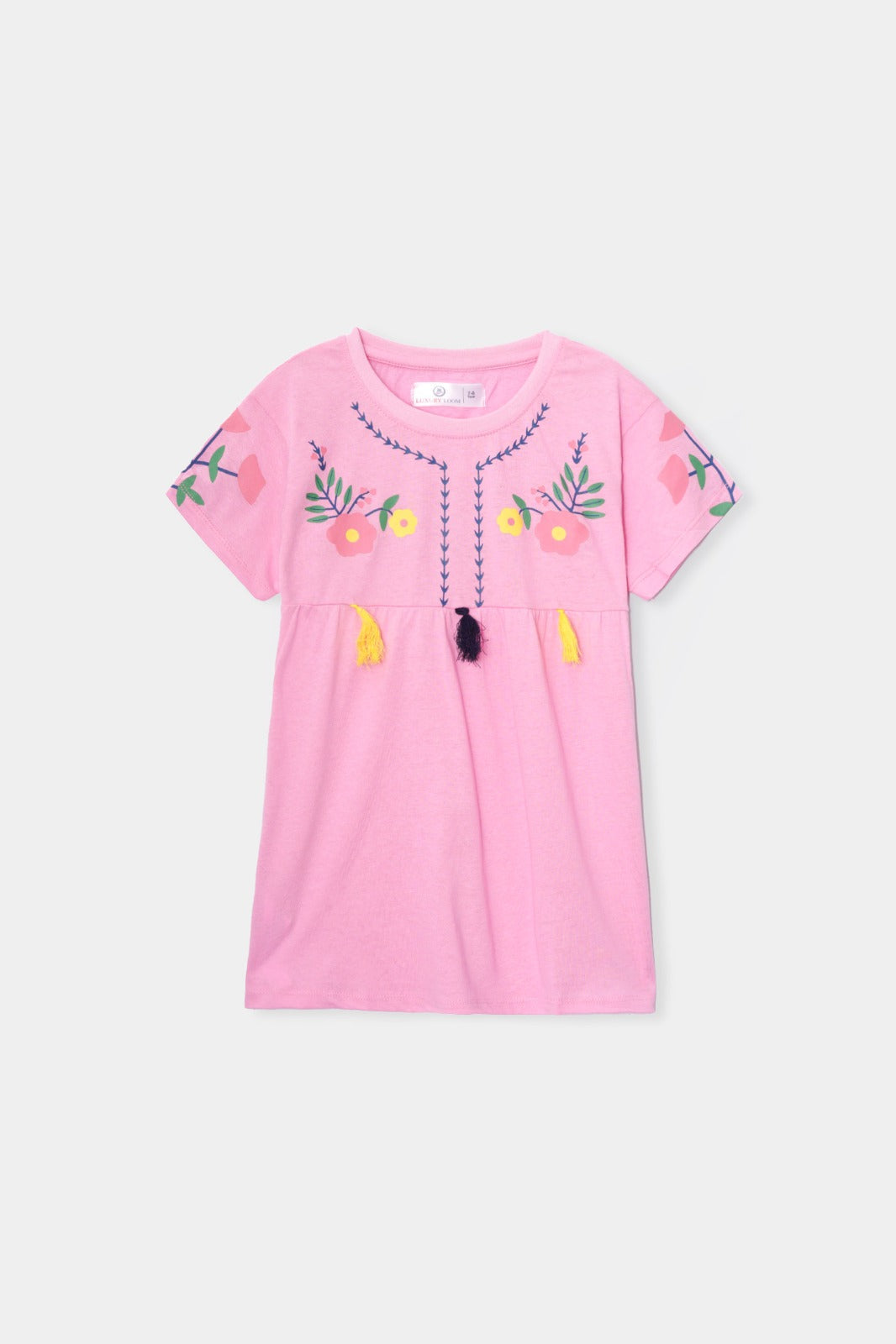 Cotton Jersey Frock For Sunny Days - t