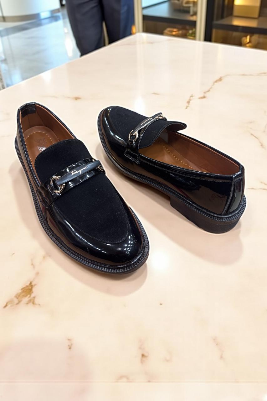 Noir Bit Loafers Kids dress shoes age 6 to 15