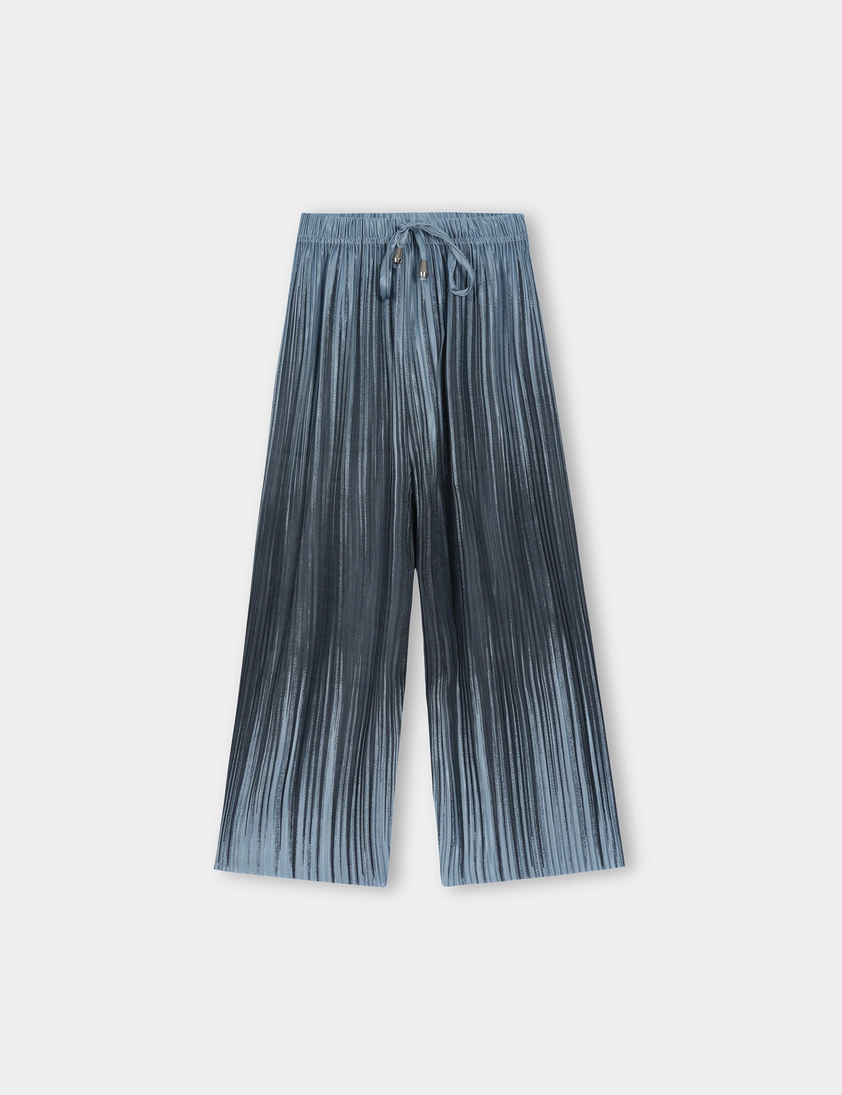 Girls Imported Pleated Grey And Black Trousers(size 5 years to 12 years)