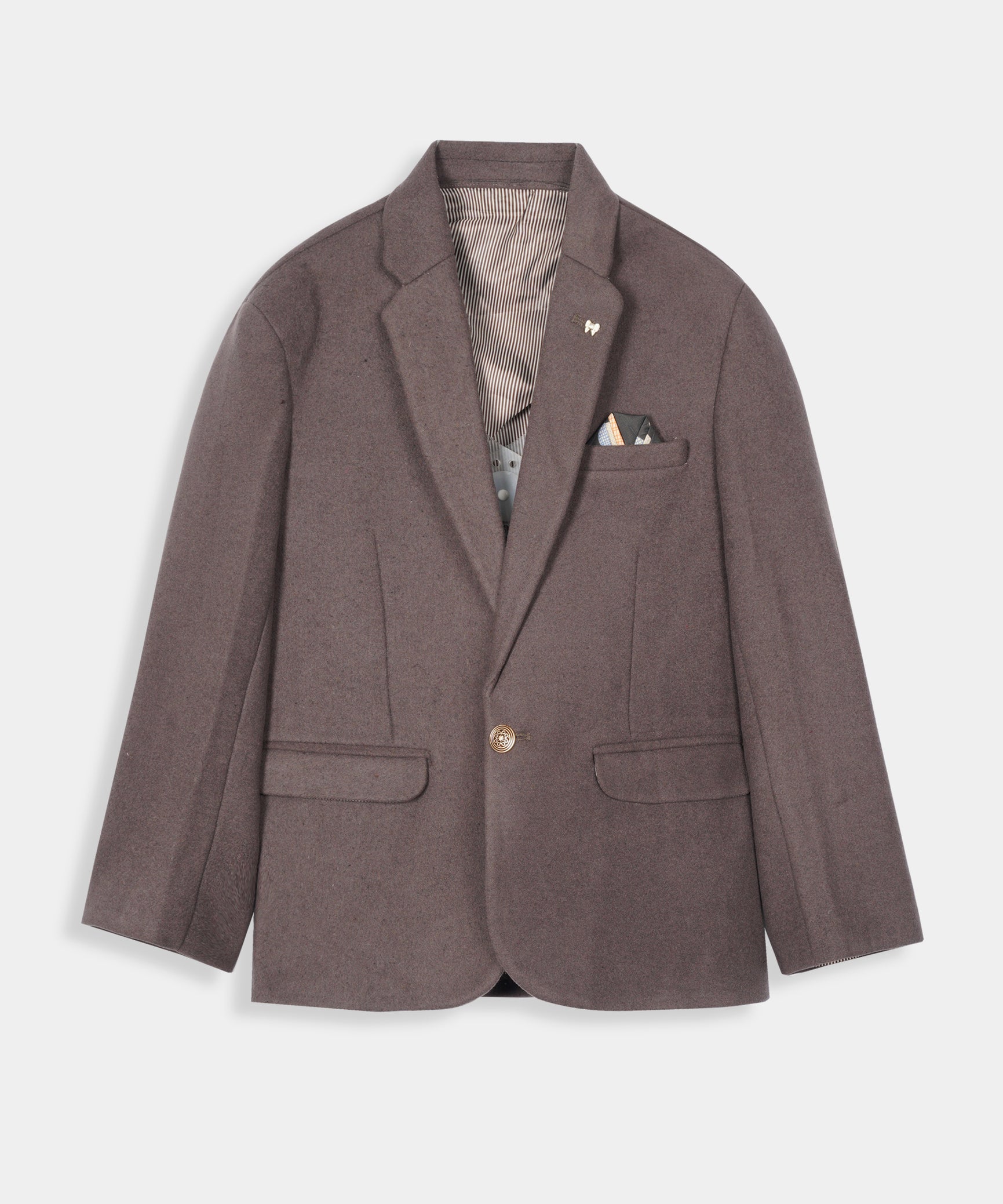 Boys Imported Soft Wool Coat