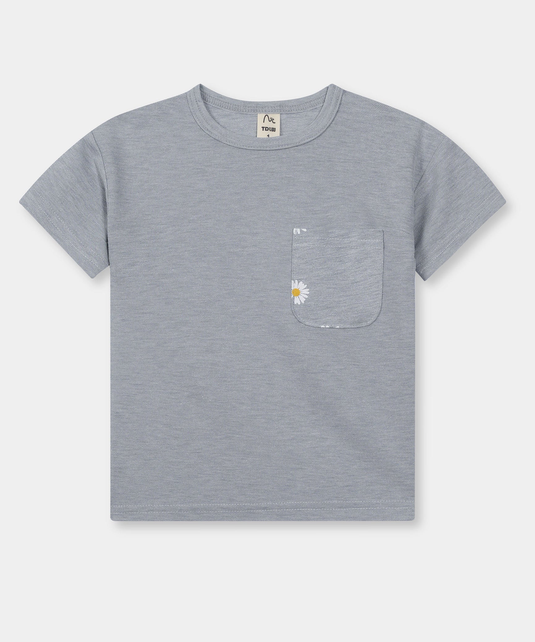 Kids 100% Imported Soft Lycra Cotton Grey T-Shirt