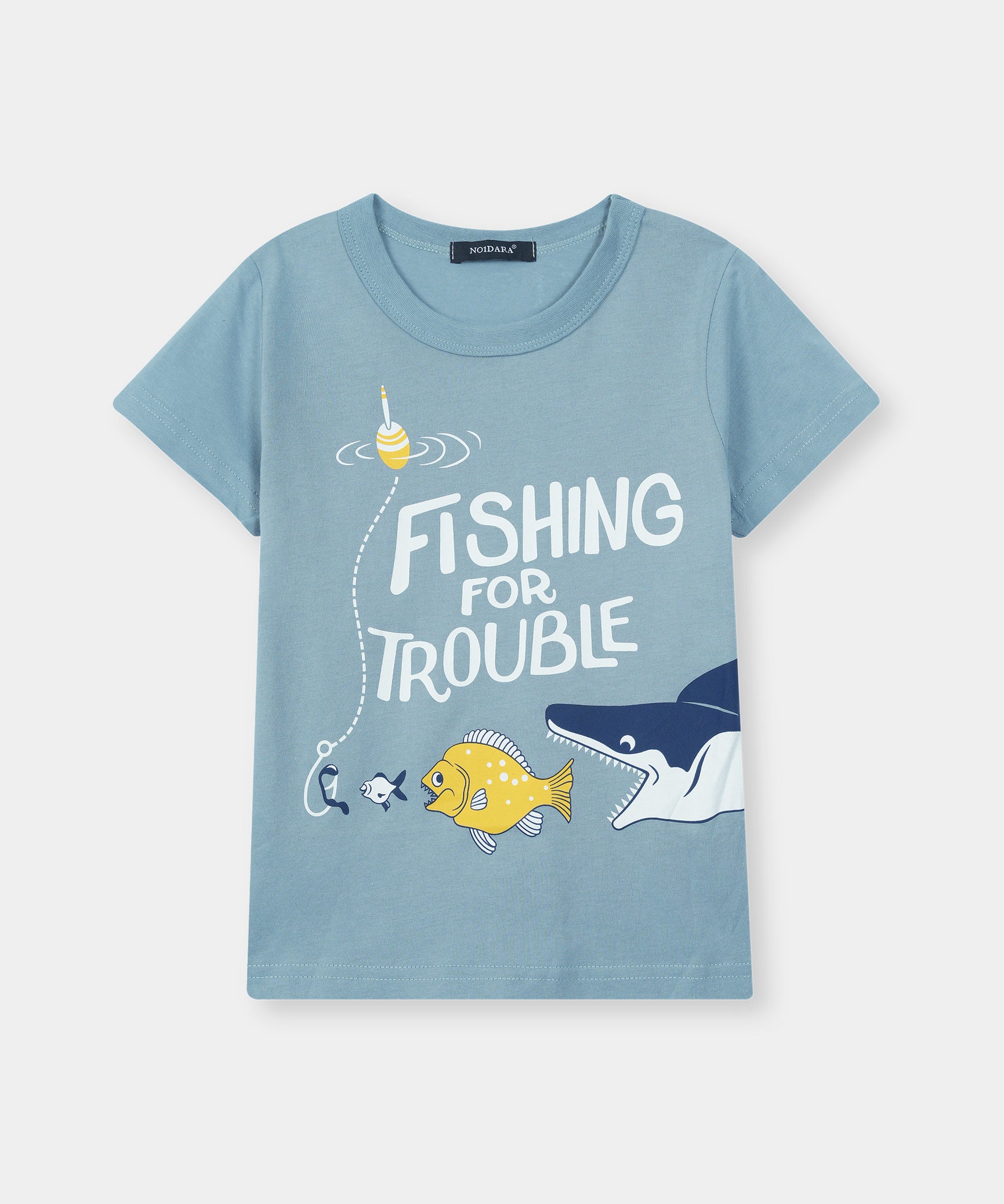 Boys 100% Imported Soft Cotton Graphics Printed T-Shirt