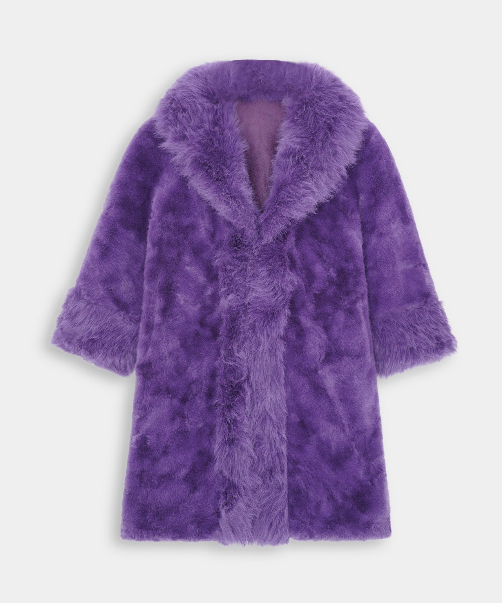 Women Imported Korean Fluffy Long Coat