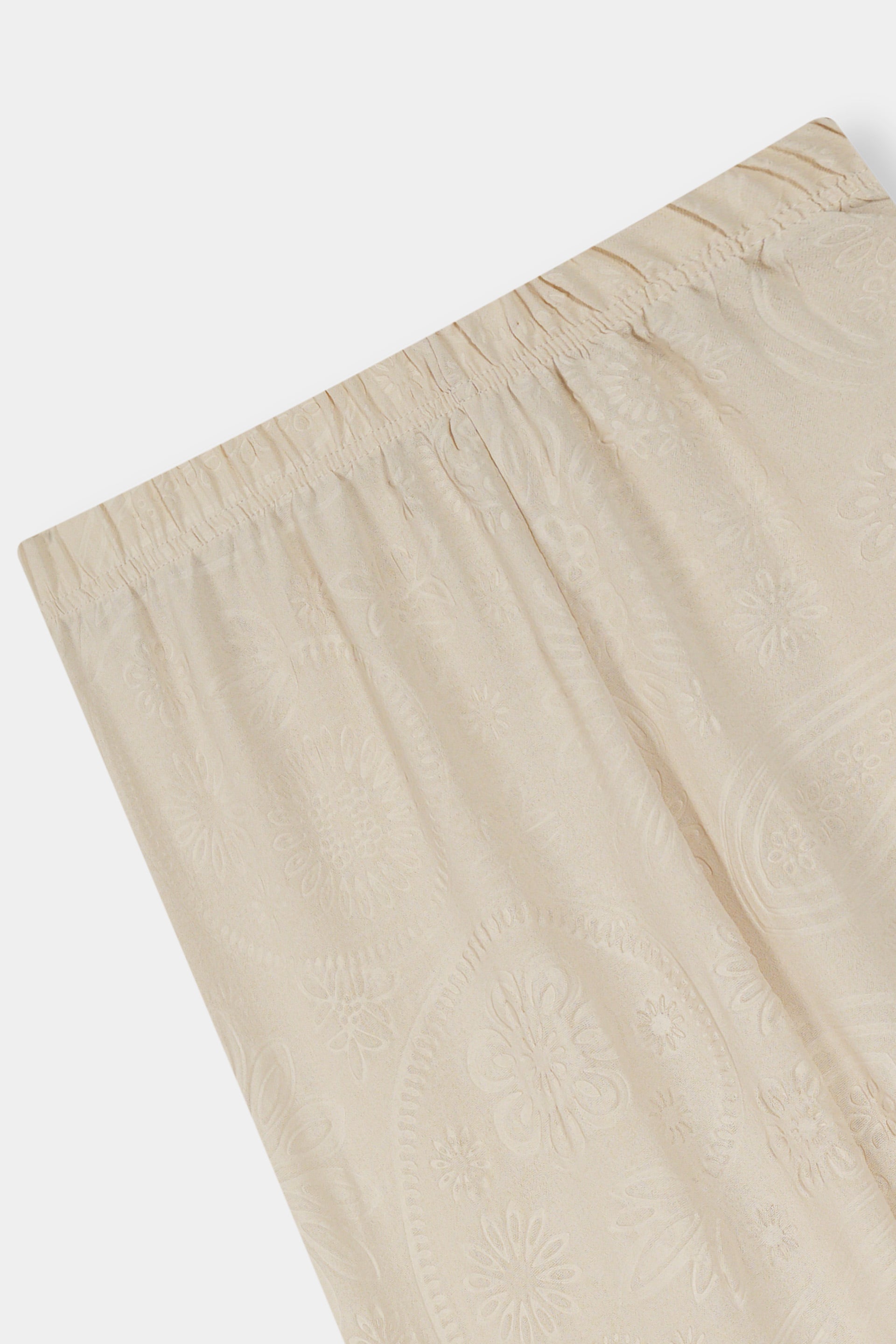 Girls Imported Polyester Skin Wide Leg Trouser