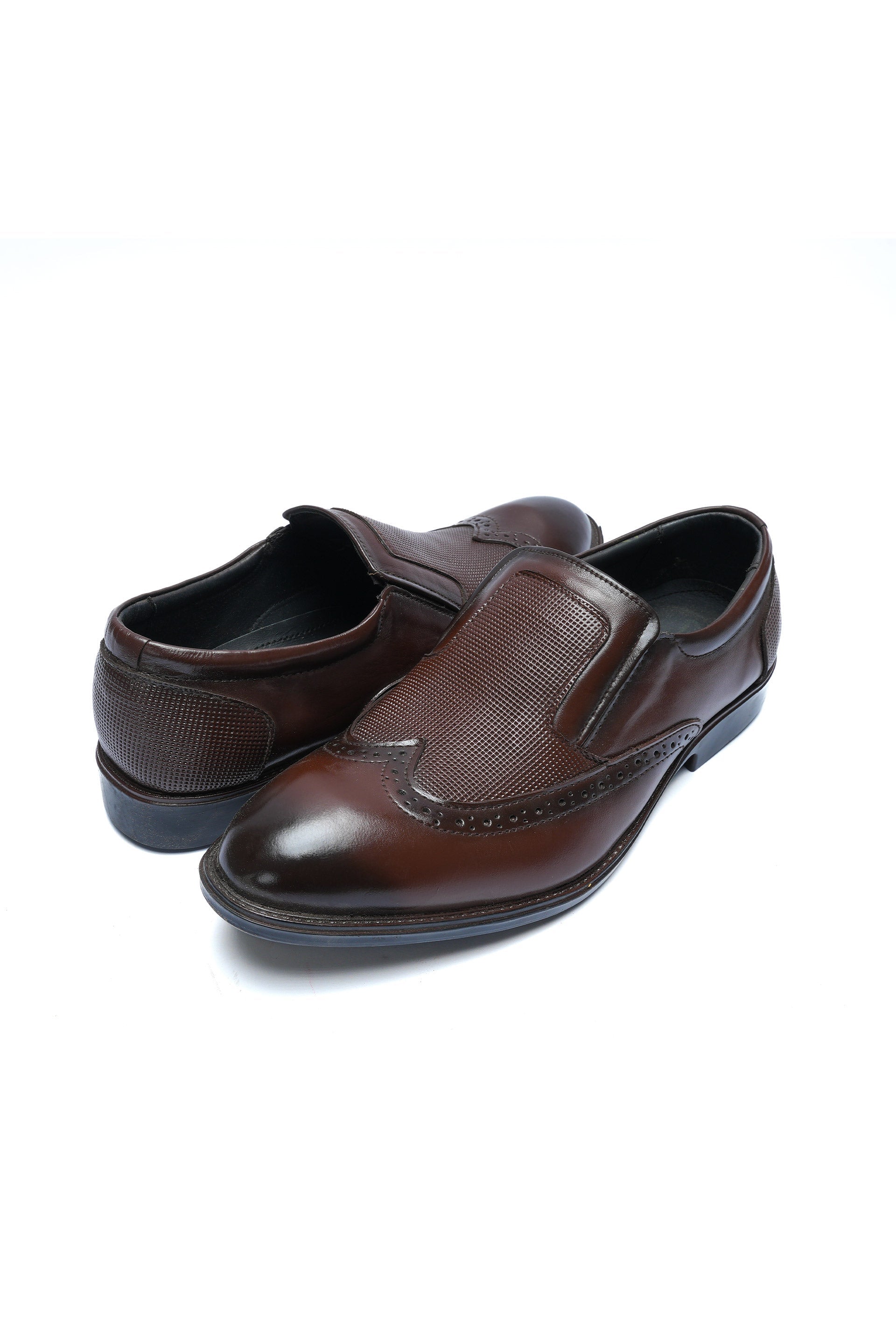 Men's Leather Rubber Sole Shoes