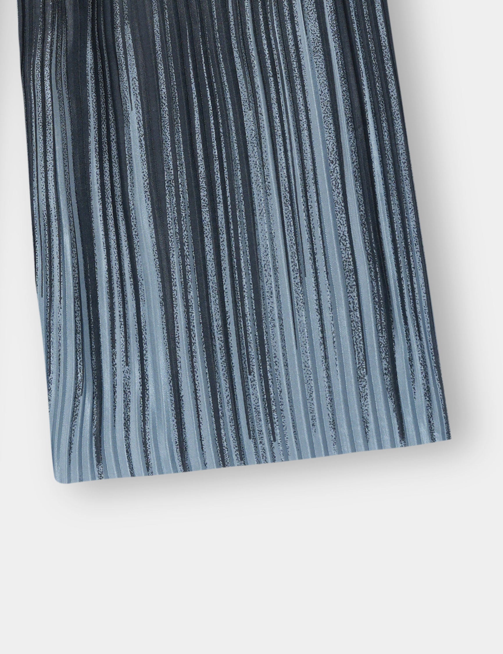 Girls Imported Pleated Grey And Black Trousers