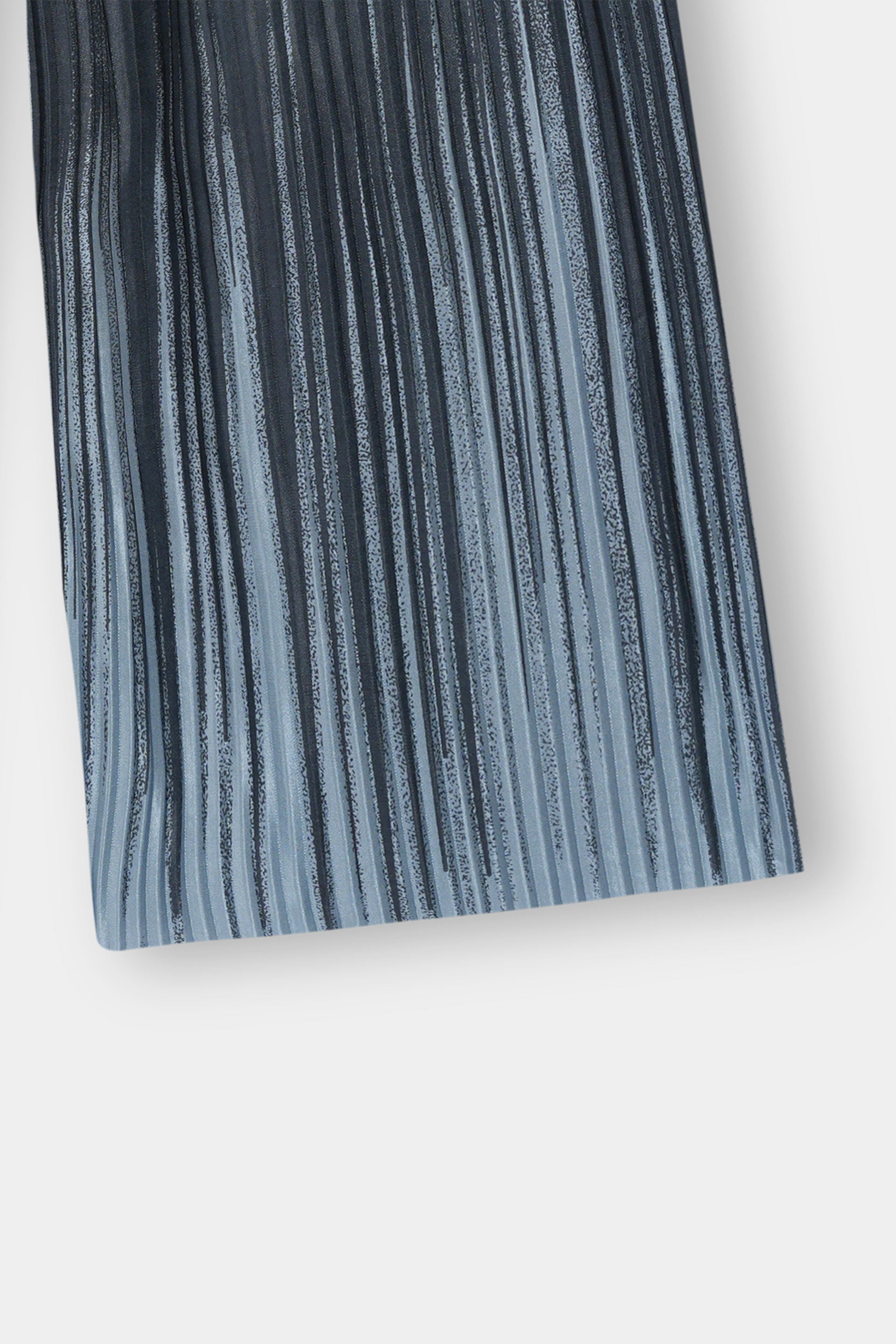 Girls Imported Pleated Grey And Black Trousers