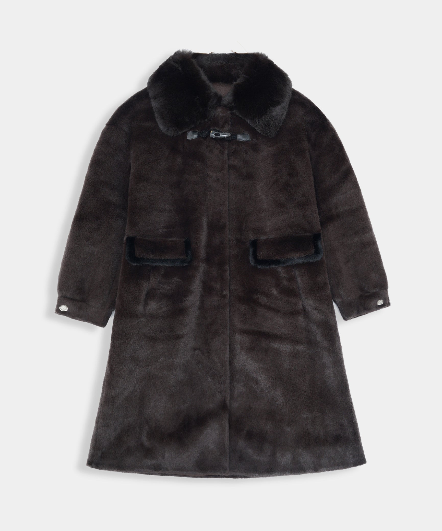 Women Imported Russian Fluffy Long Coat