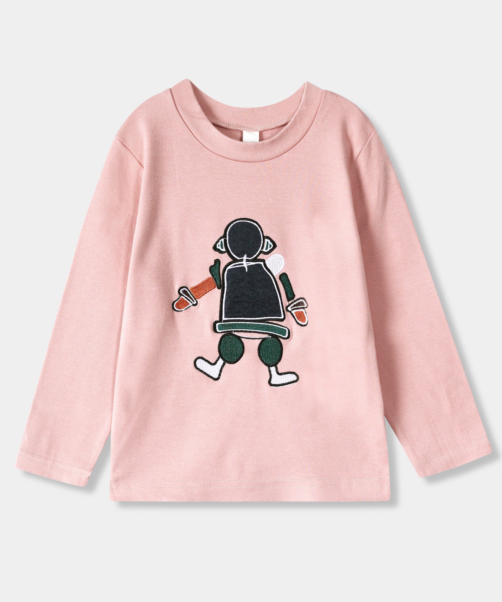 Girls Imported Soft Cotton Graphic Printed Long Sleeve T-Shirt