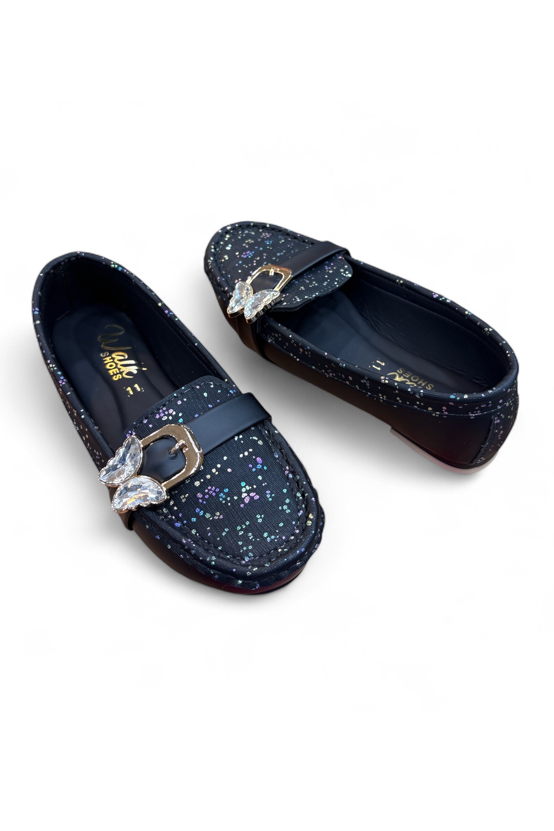 Glimmer Belle Girls fancy party shoes (age 6 to 12) 25453