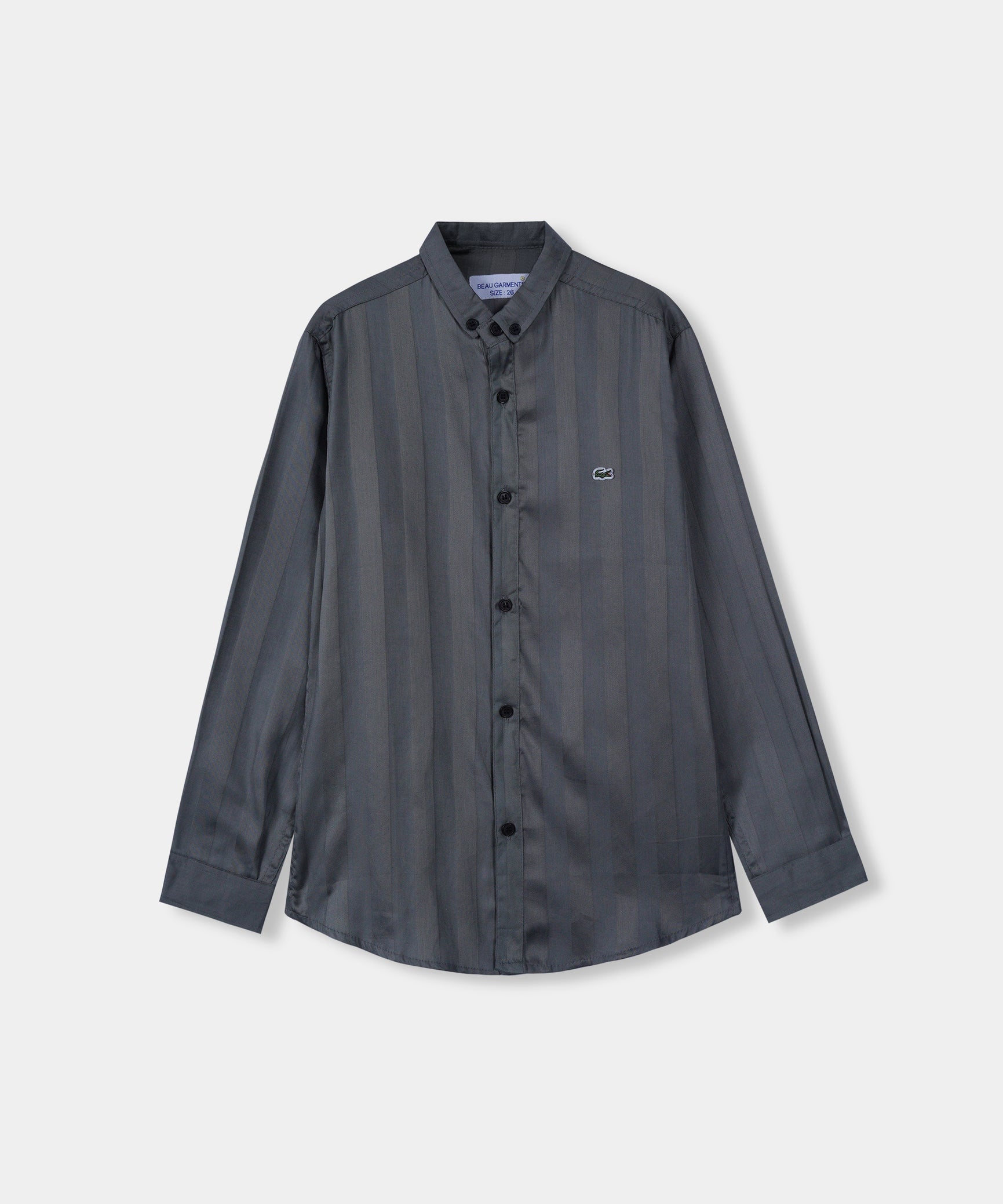 Imported Boys Striped Slim Fit Soft Cotton Shirt