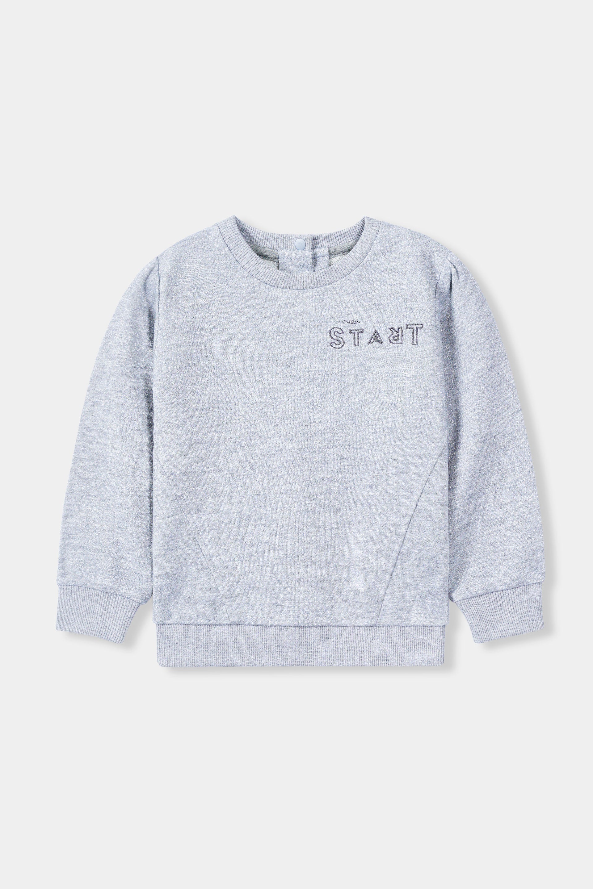 Kids Imported Grey Printed Sweatshirt