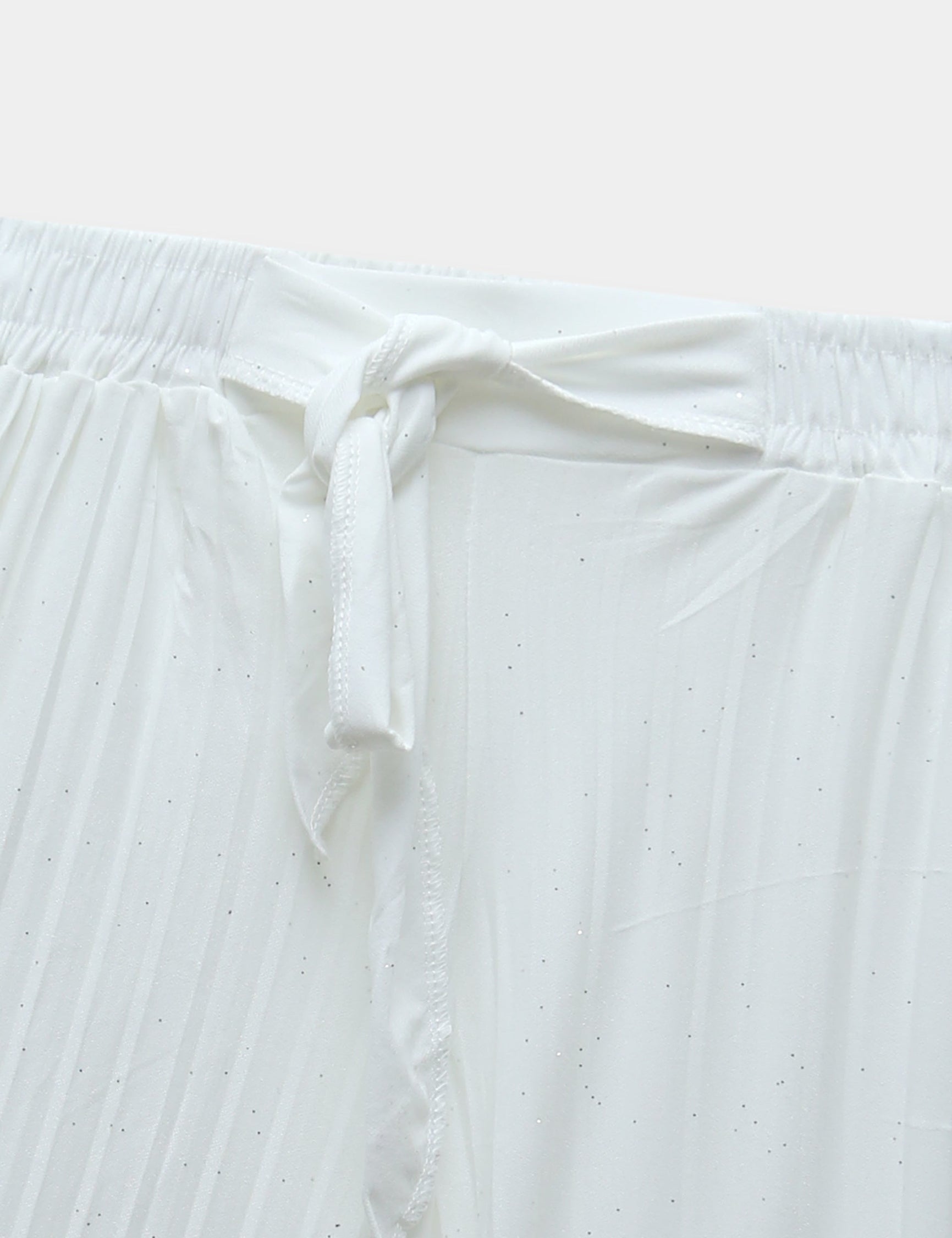 Girls Imported Linen Cotton White Bell Bottom Plazo Trouser(size 3 years to 12 years)