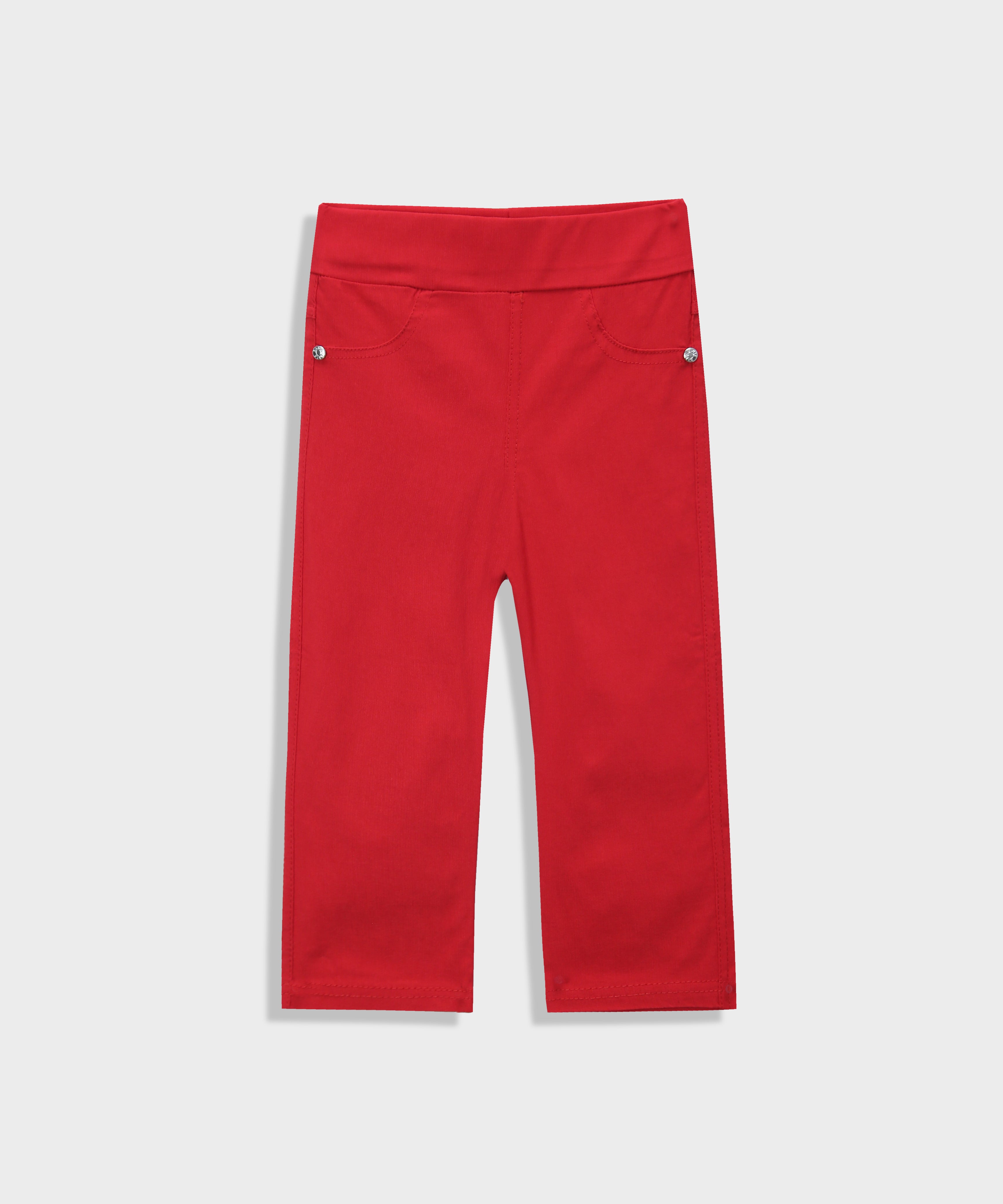 Imported For Girls Red Pant Tights