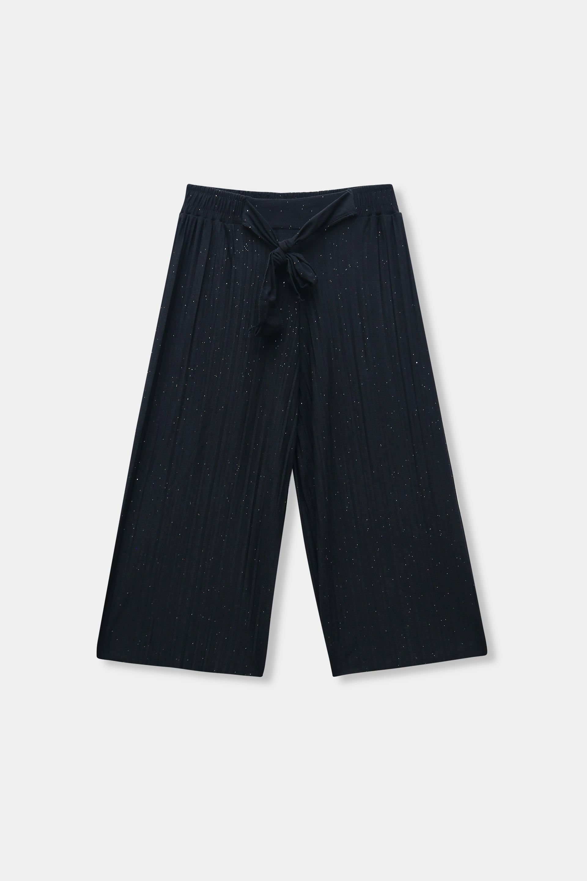 Girls Imported Linen Cotton Black Bell Bottom Plazo Trouser{size 3 years to 12 years}