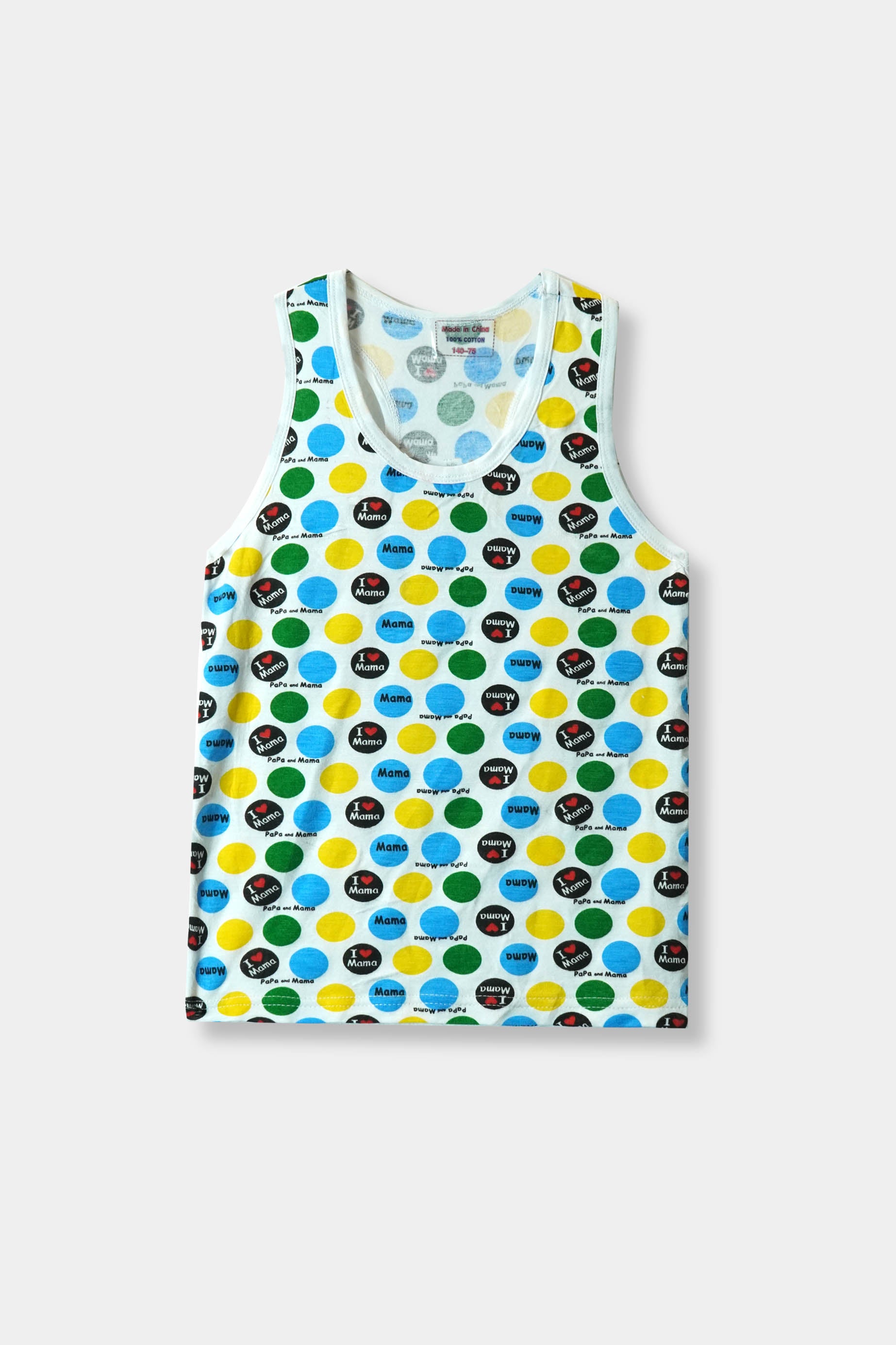 Kids Imported Soft Cotton Vest Top