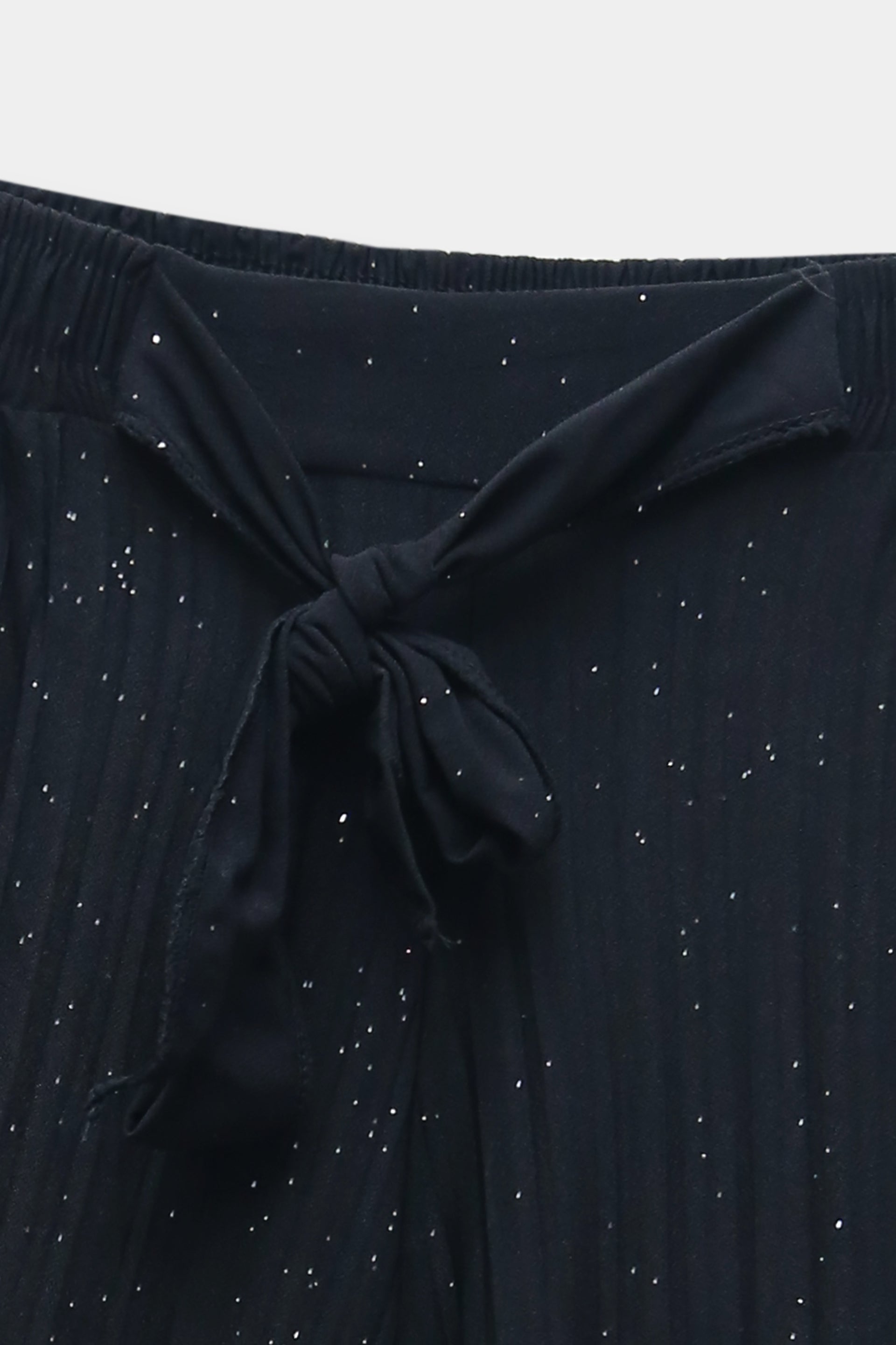 Girls Imported Linen Cotton Black Bell Bottom Plazo Trouser{size 3 years to 12 years}