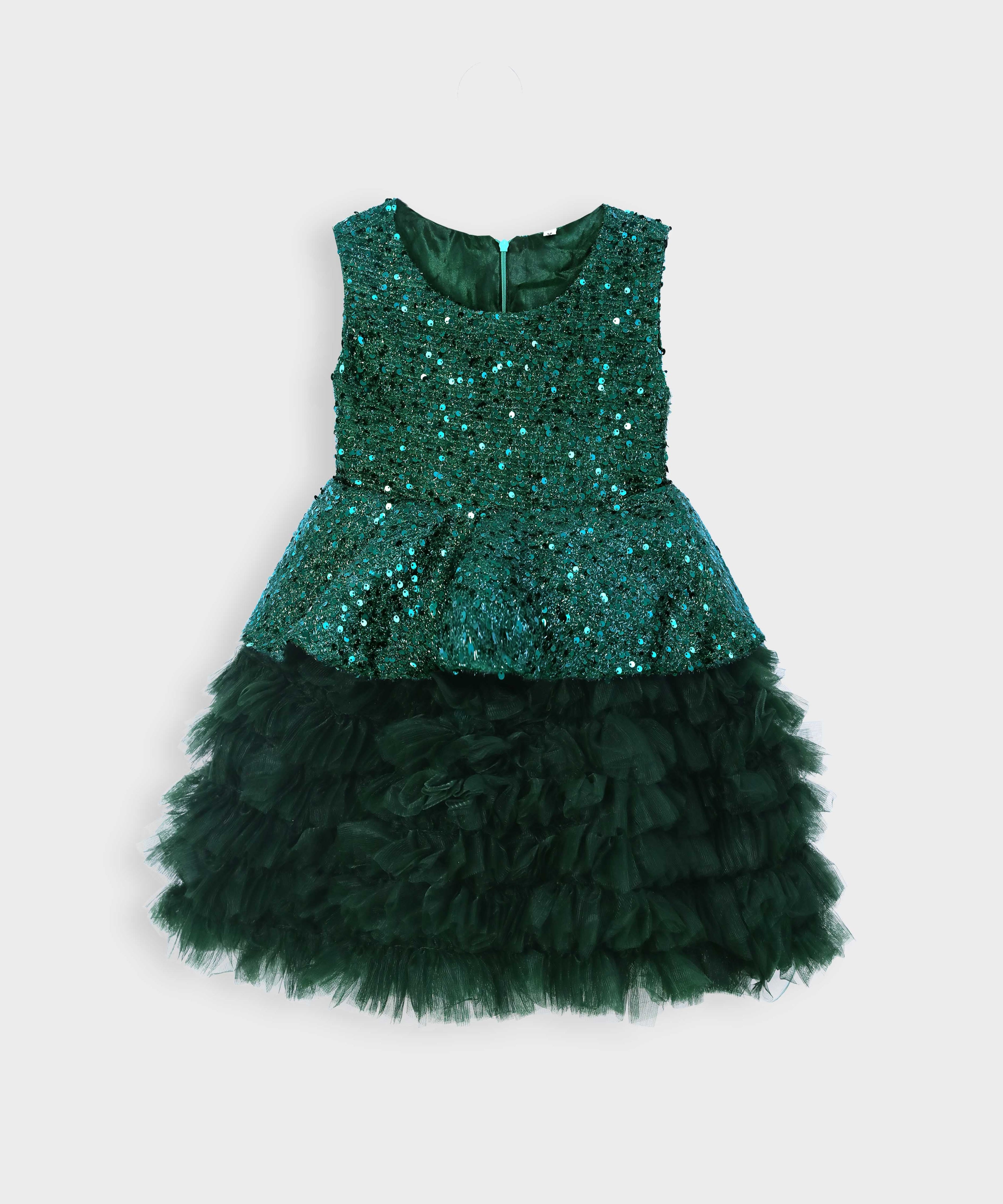 Girls Premium Quality Fairy Frill Frock