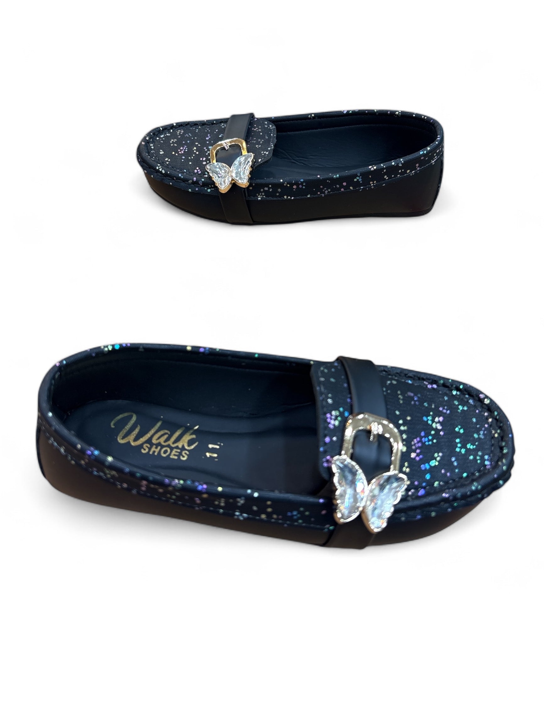 Glimmer Belle Girls fancy party shoes (age 6 to 12) 25453