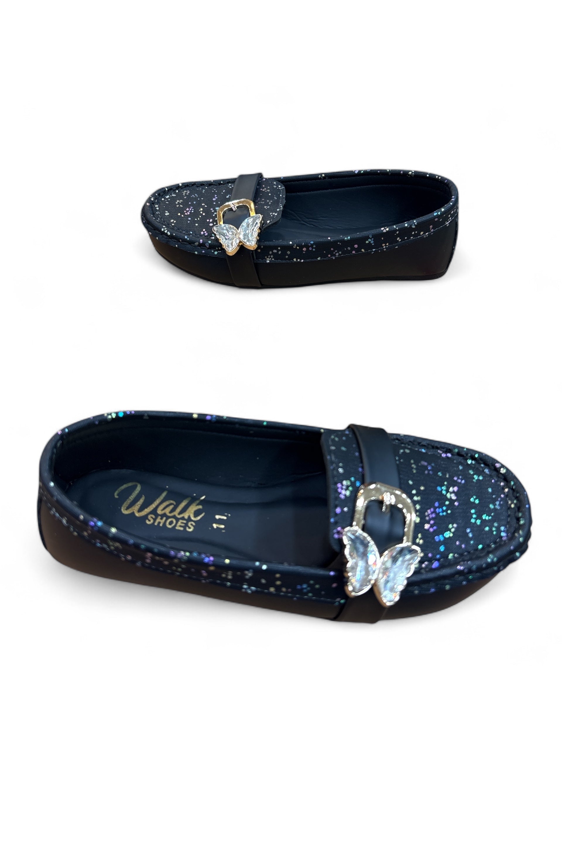 Glimmer Belle Girls fancy party shoes (age 6 to 12) 25453