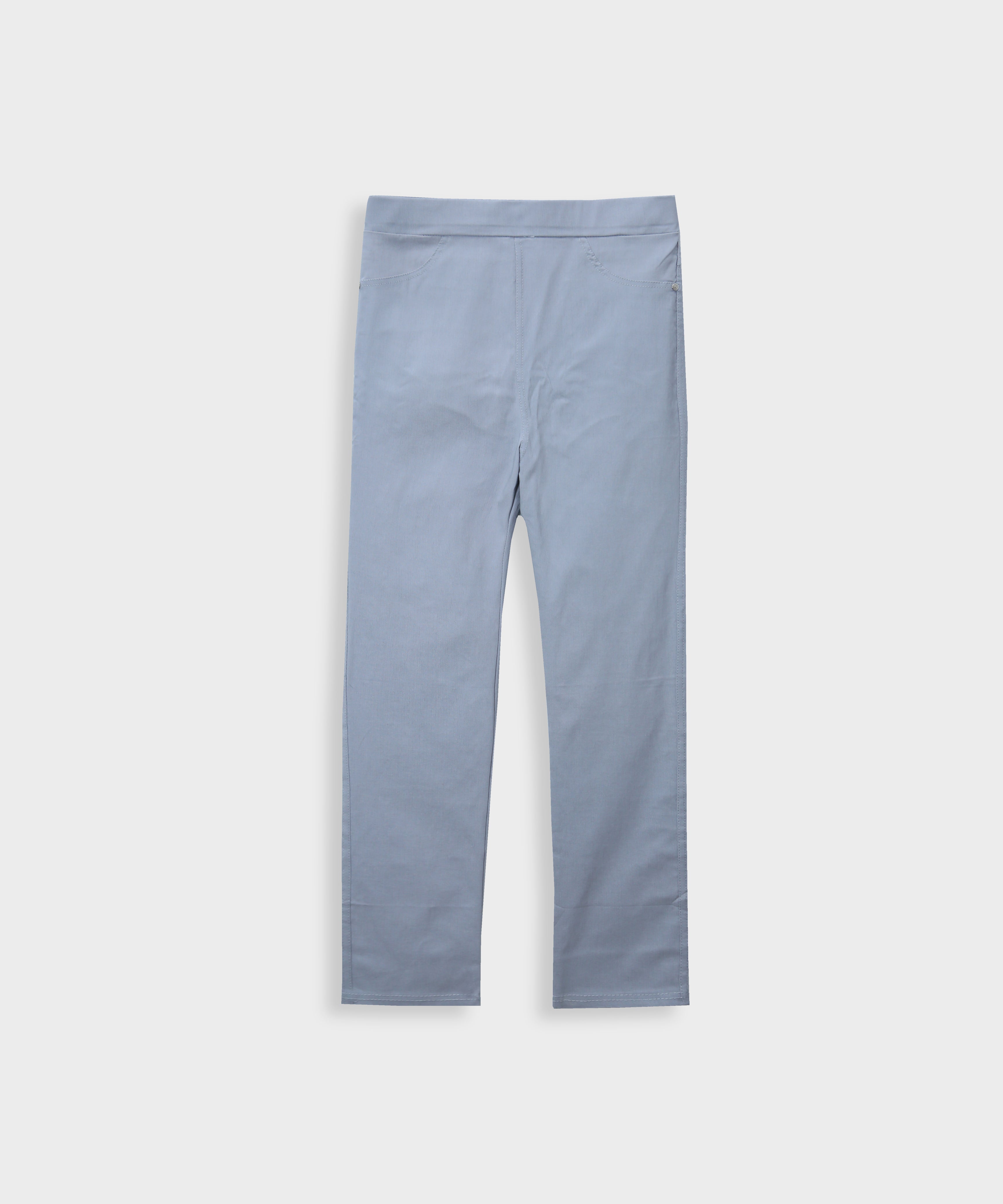 Imported Light Sky Blue Pant Tights For Girls