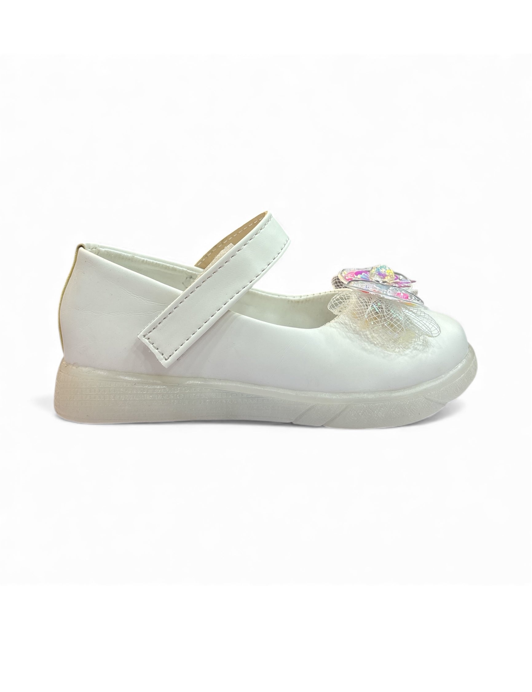 Girls casual party shoes with light (age1 to 6)