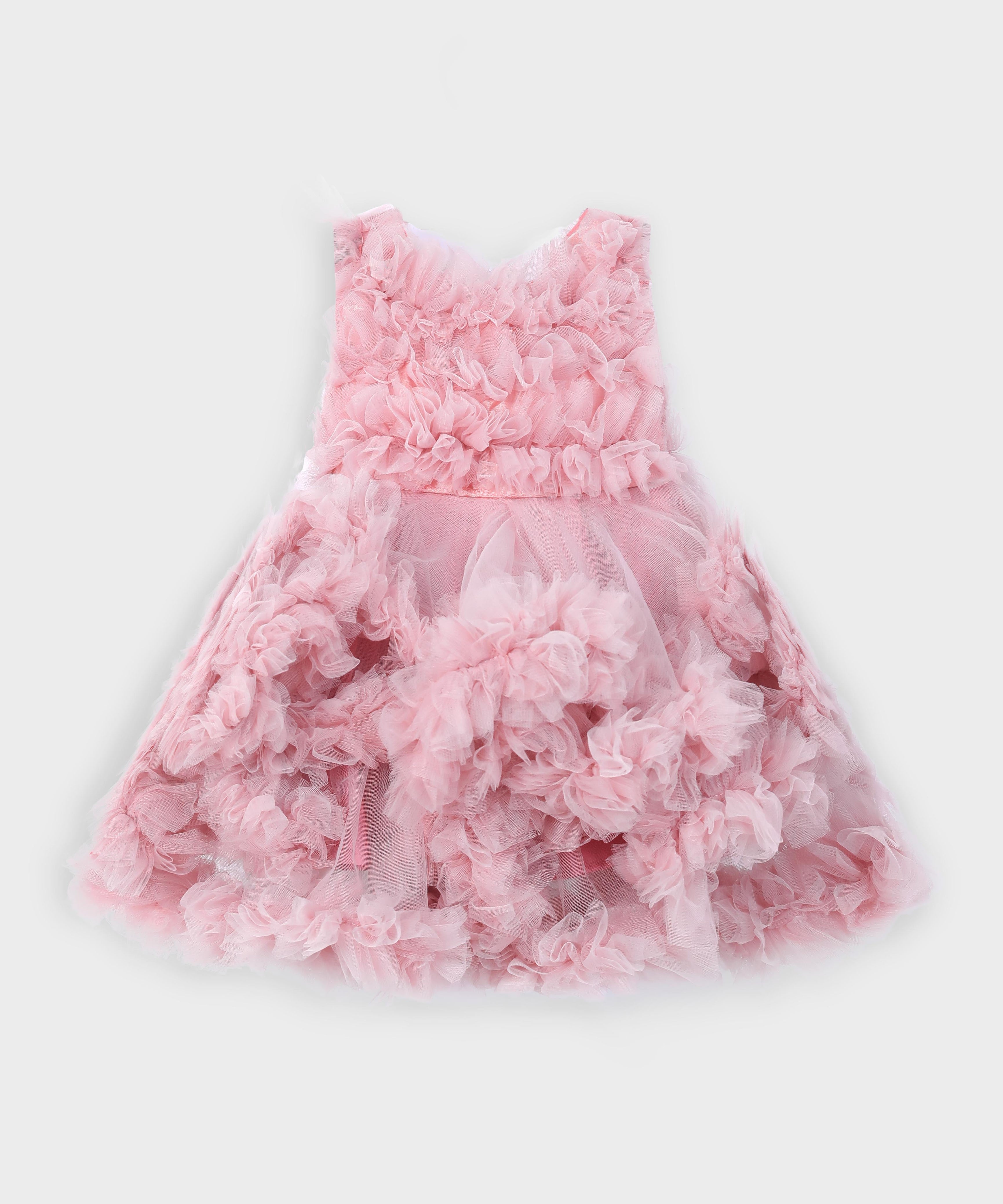 Girls Premium Quality Fairy Body Frill Frock