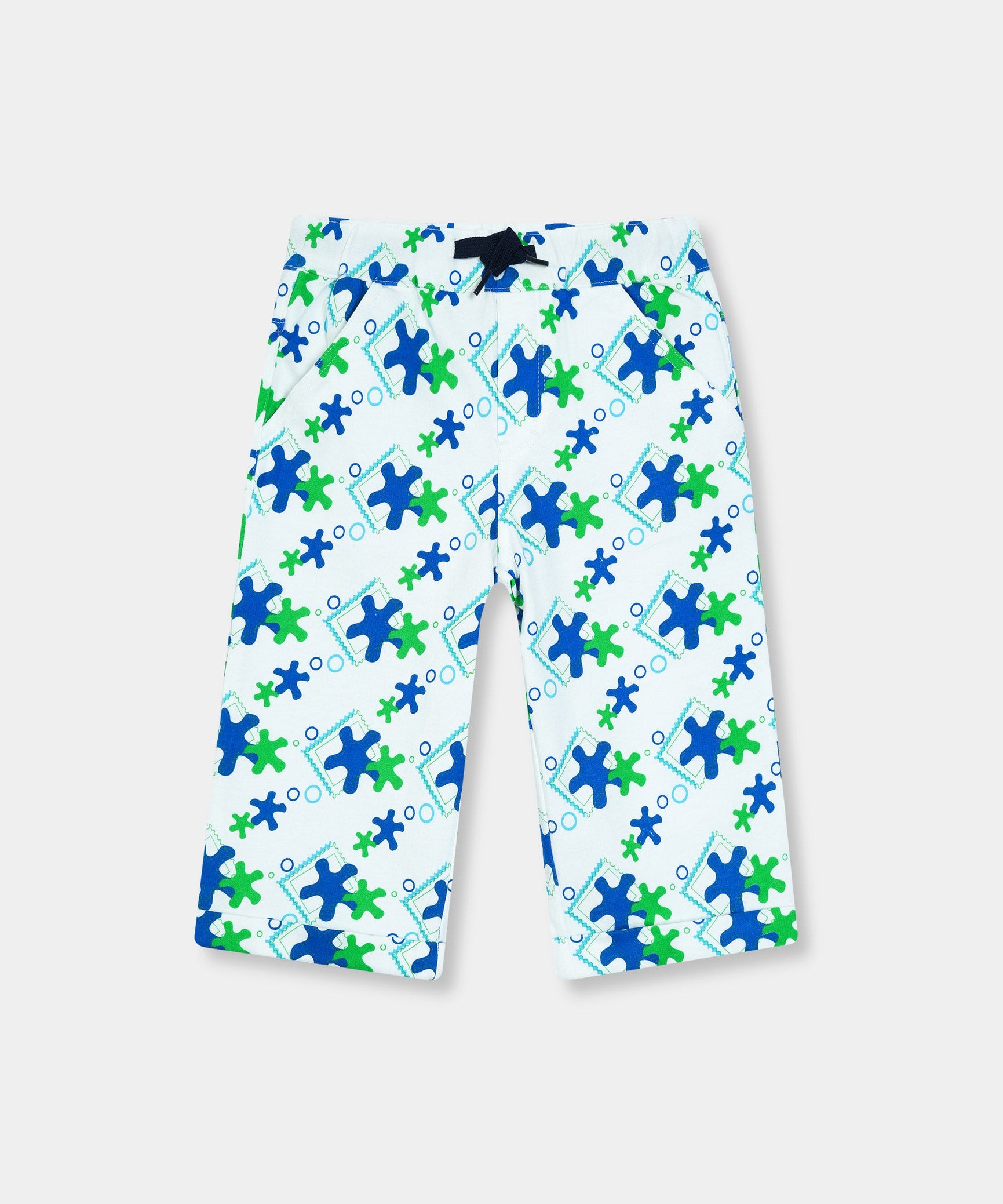 Kids 100% Imported Soft Cotton Printed Trouser