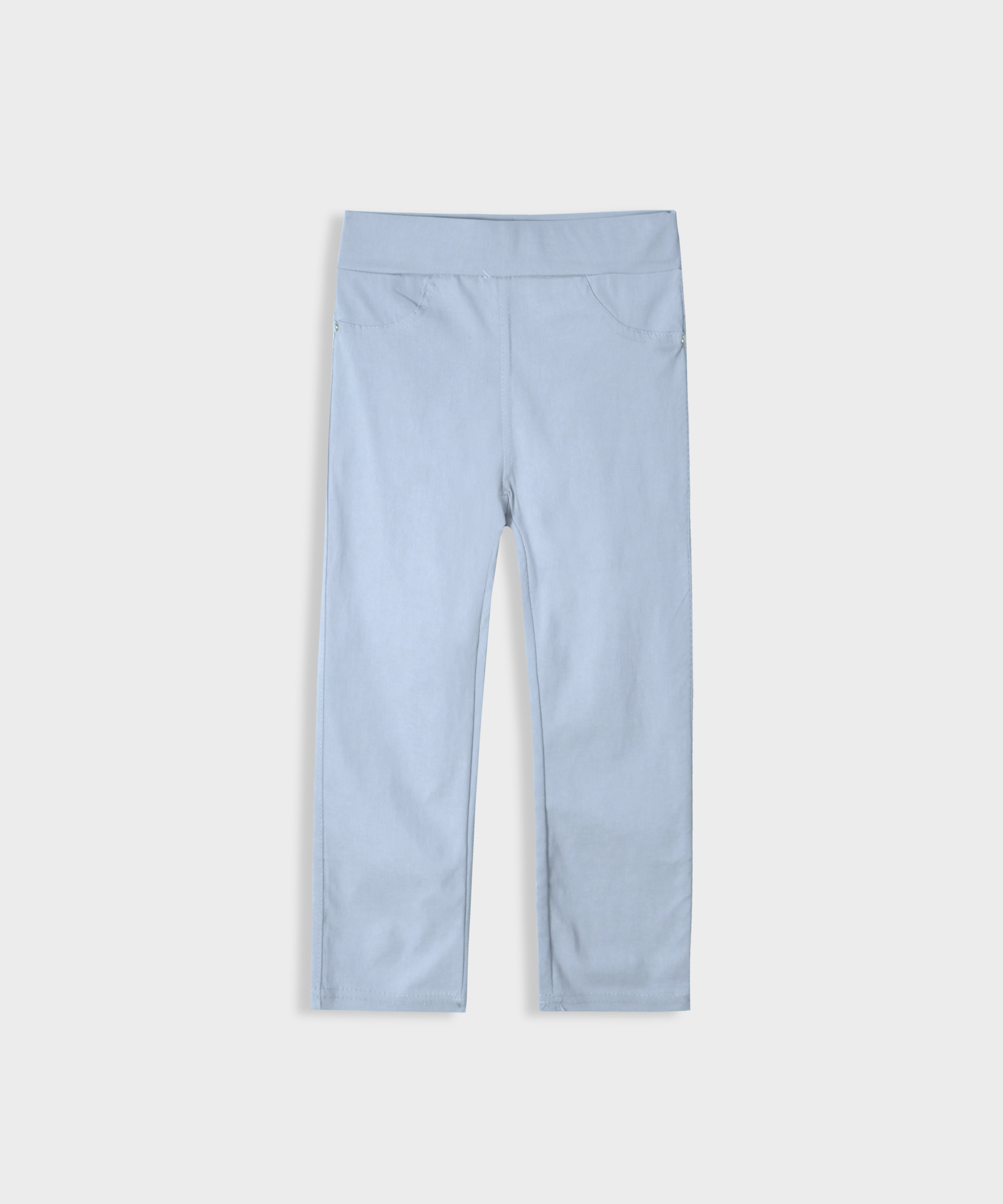 Imported Sky Blue Pant Tights For Girls