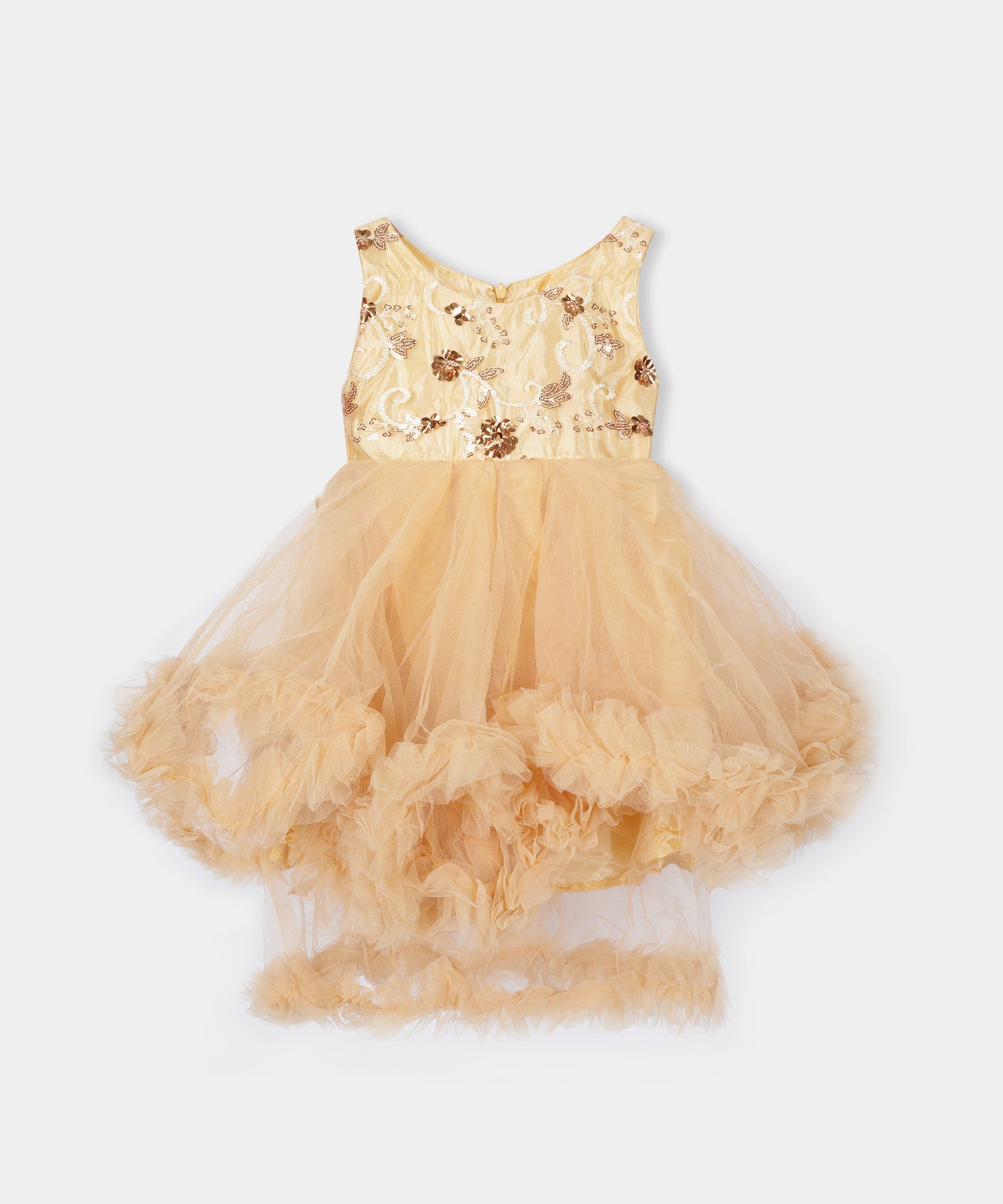 Girls Imported "Quality Fairy Frill Tail Frock"