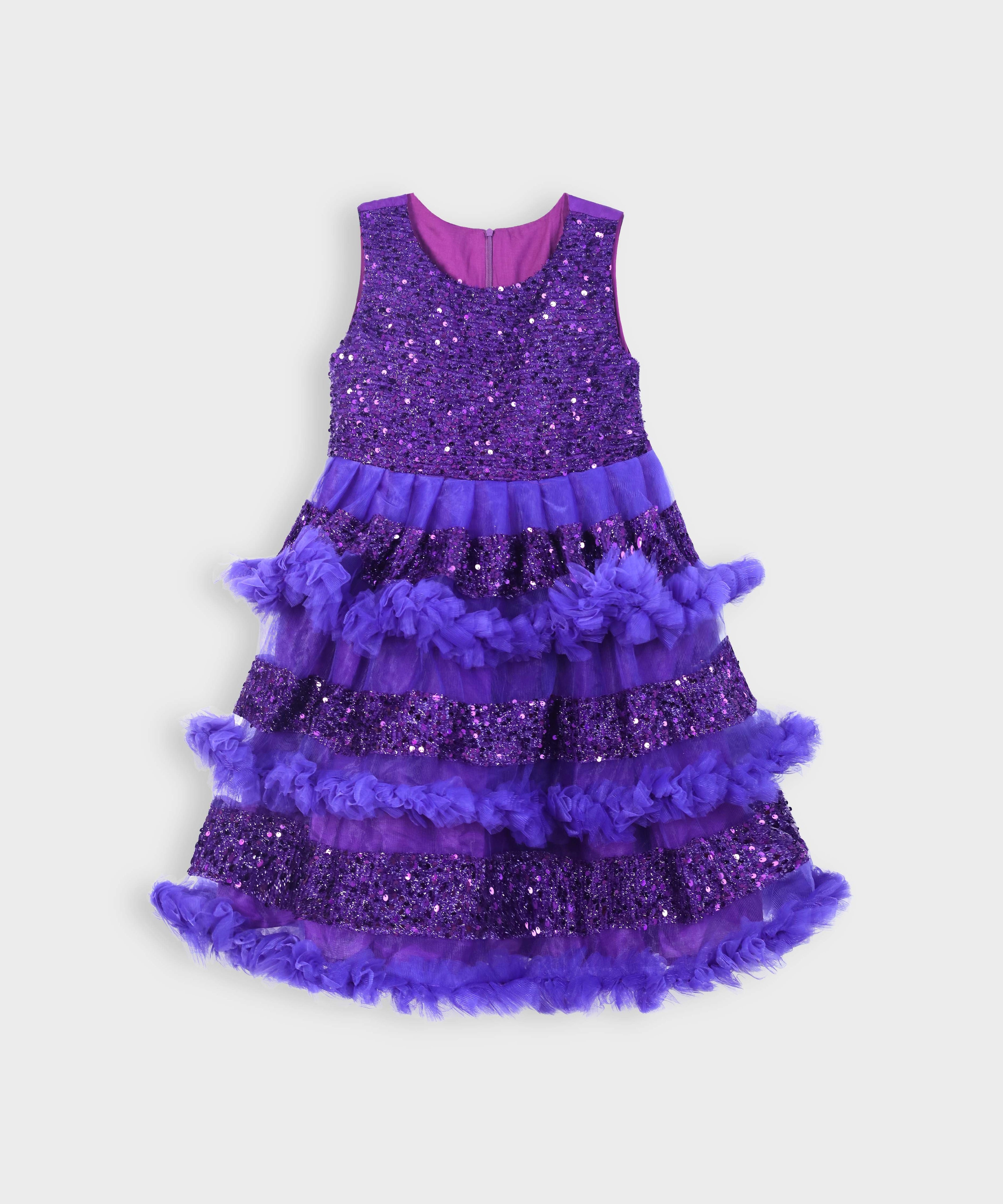 Grils Premium Quality Fairy Frill Frock