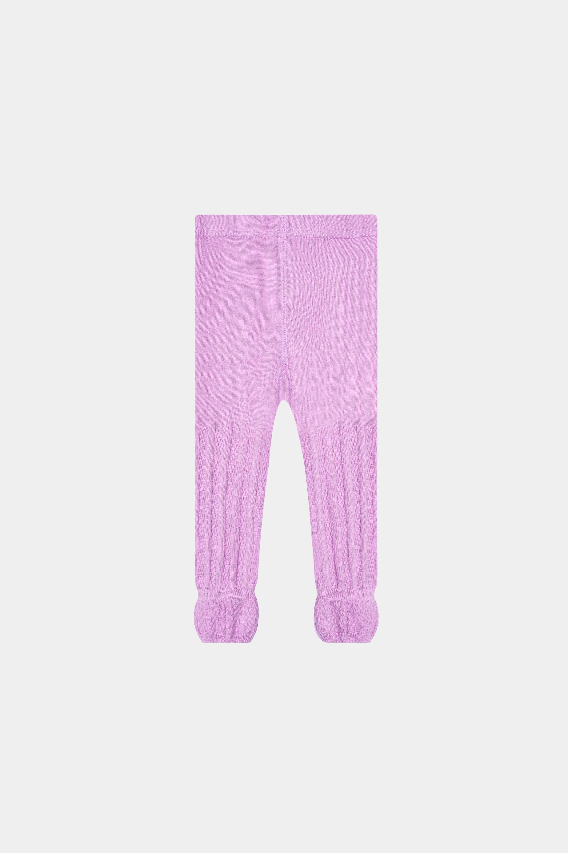 Kids Cotton Wool Baby Pink Leggings