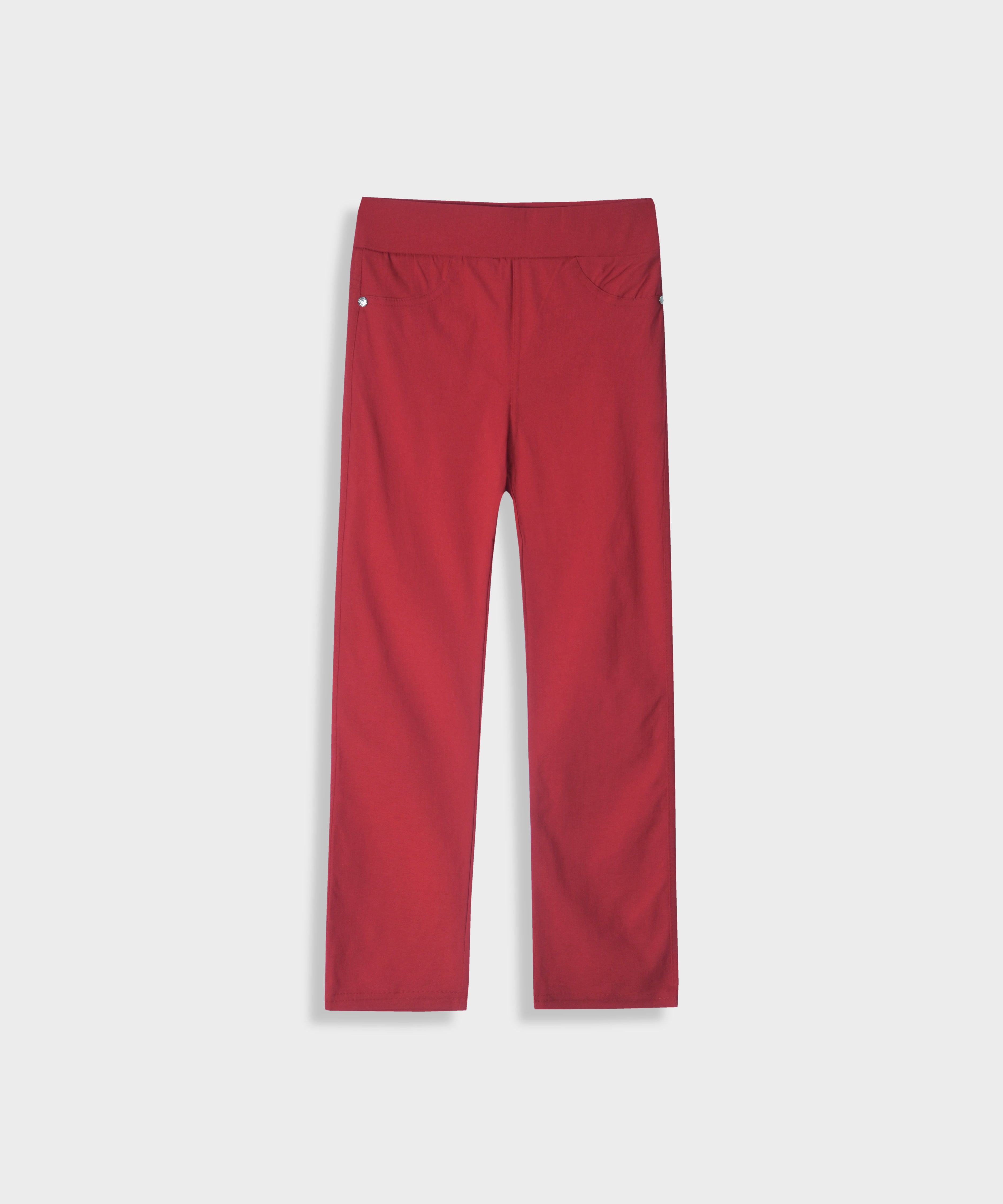 Imported Red Pant Tights For Girls