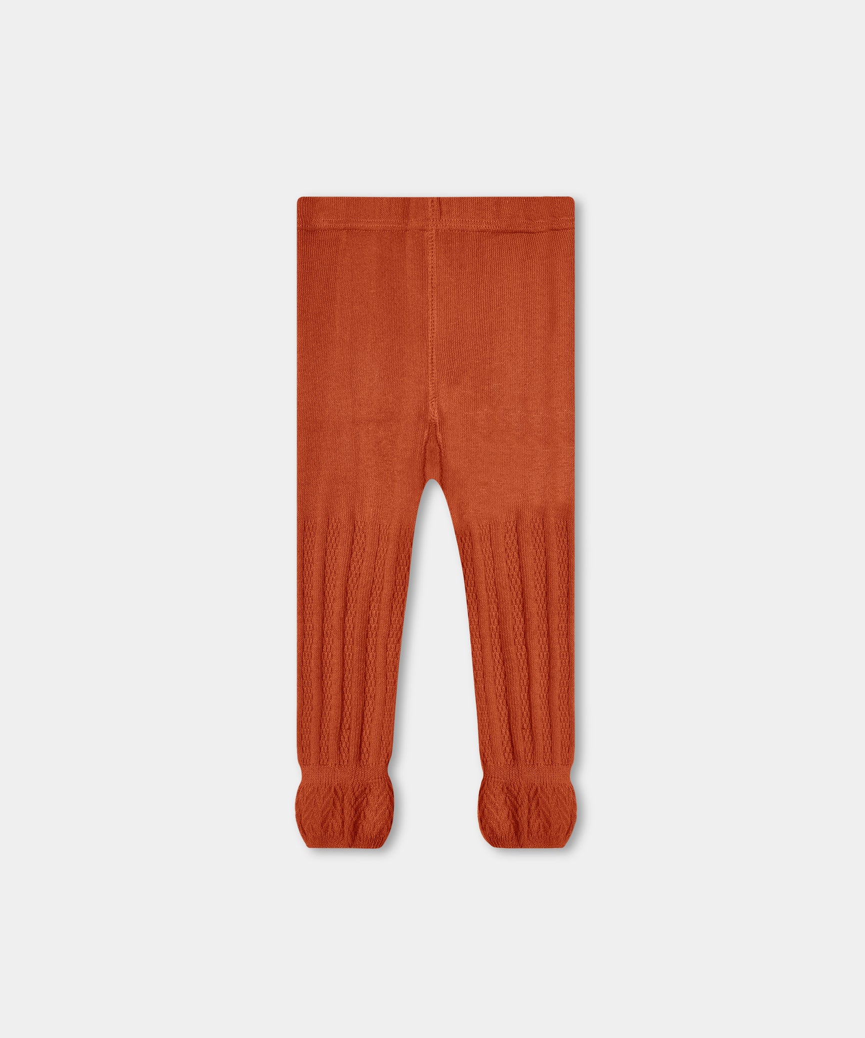 Kids Cotton Brown Leggings